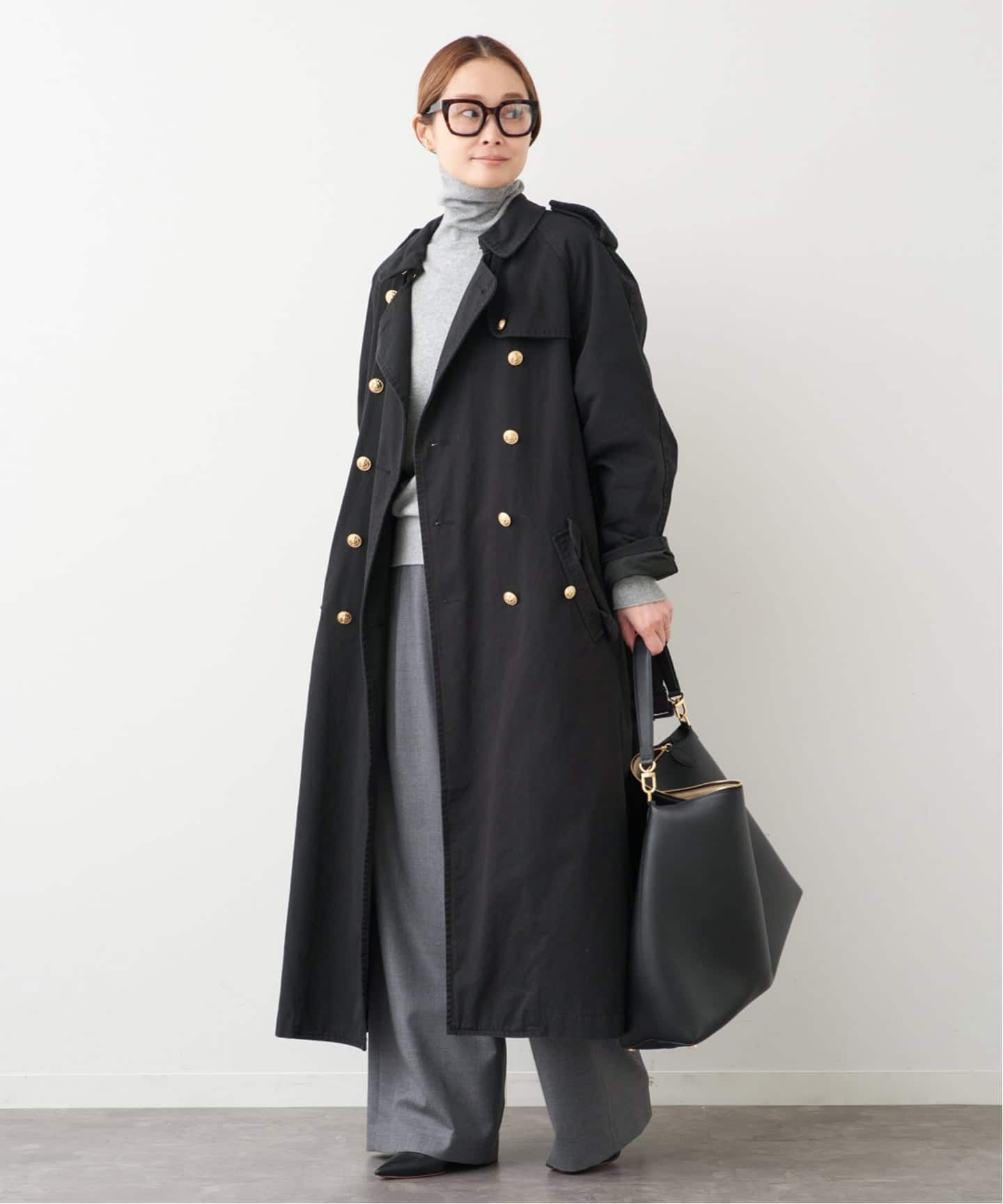 DENIMIST/デニミスト】OVERSIZED TRENCH COAT（トレンチコート