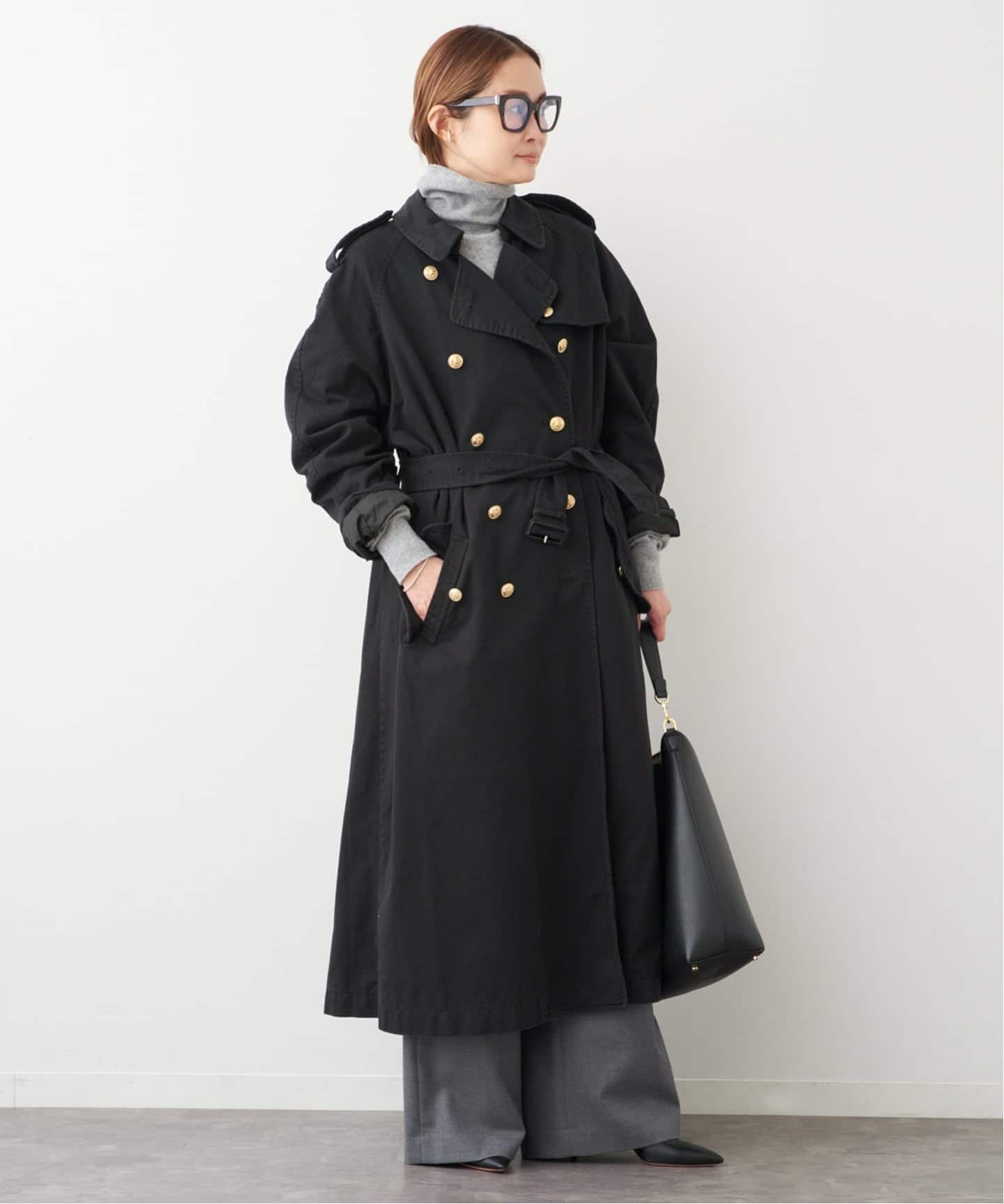 DENIMIST/デニミスト】OVERSIZED TRENCH COAT（トレンチコート