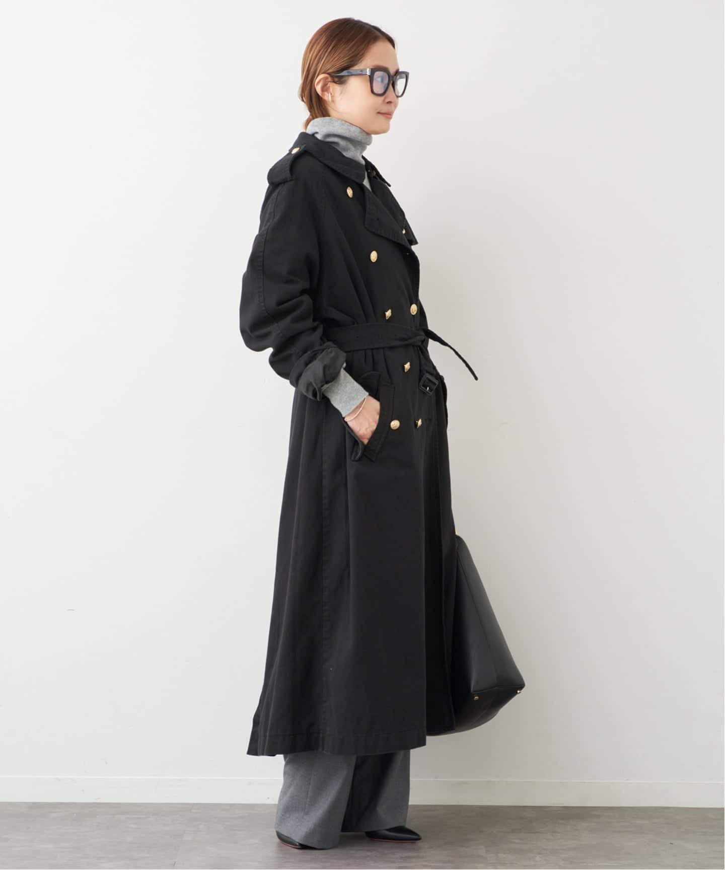 DENIMIST/デニミスト】OVERSIZED TRENCH COAT（トレンチコート