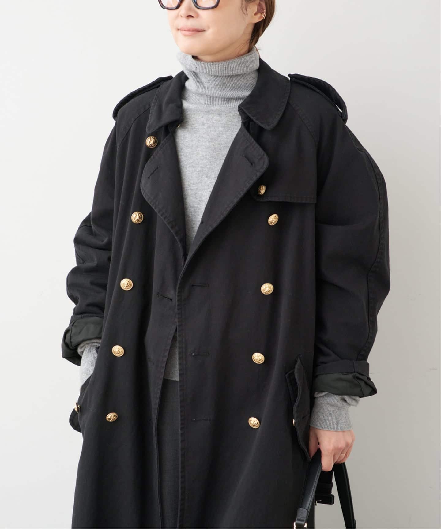 DENIMIST/デニミスト】OVERSIZED TRENCH COAT（トレンチコート
