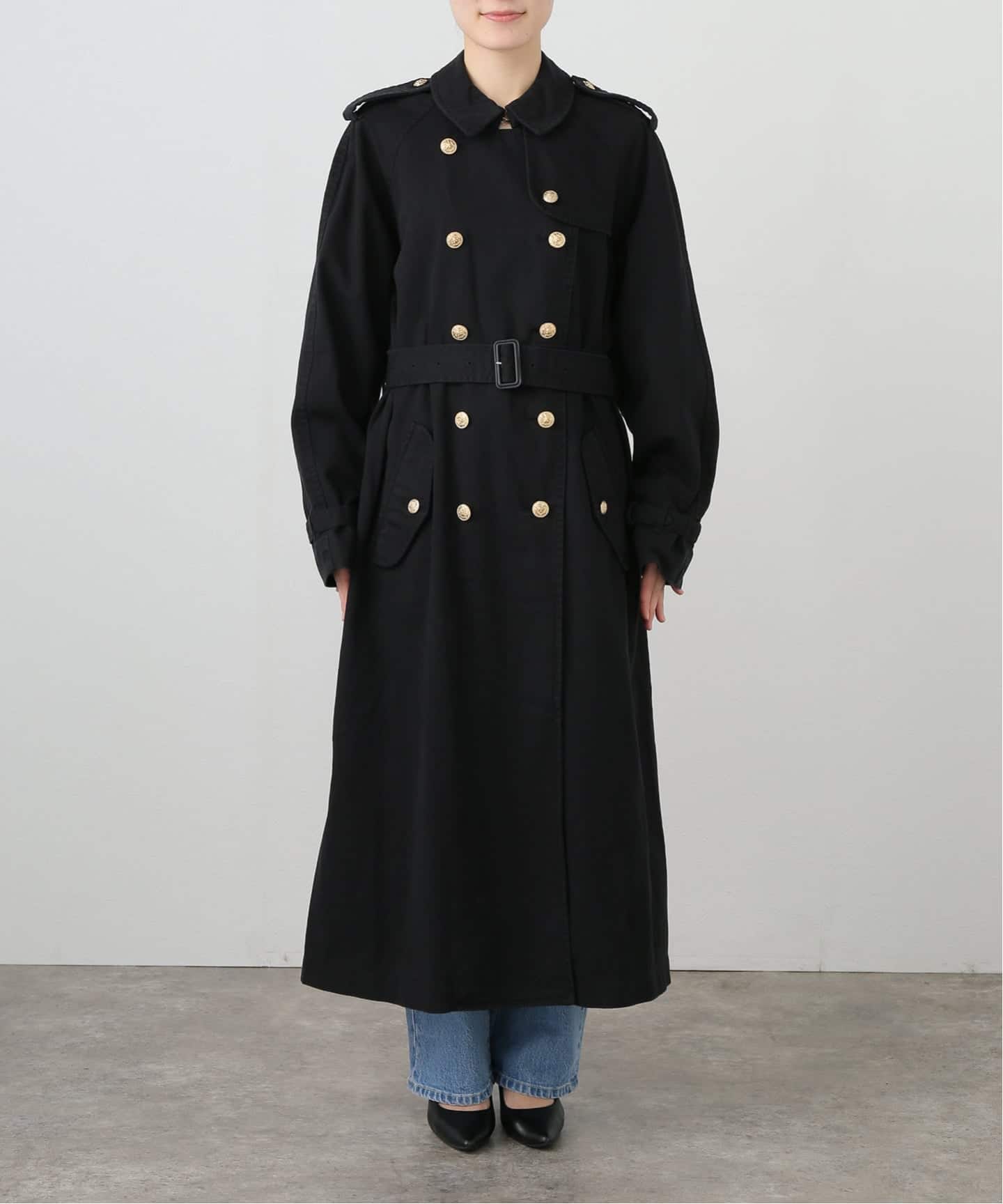 DENIMIST/デニミスト】OVERSIZED TRENCH COAT（トレンチコート