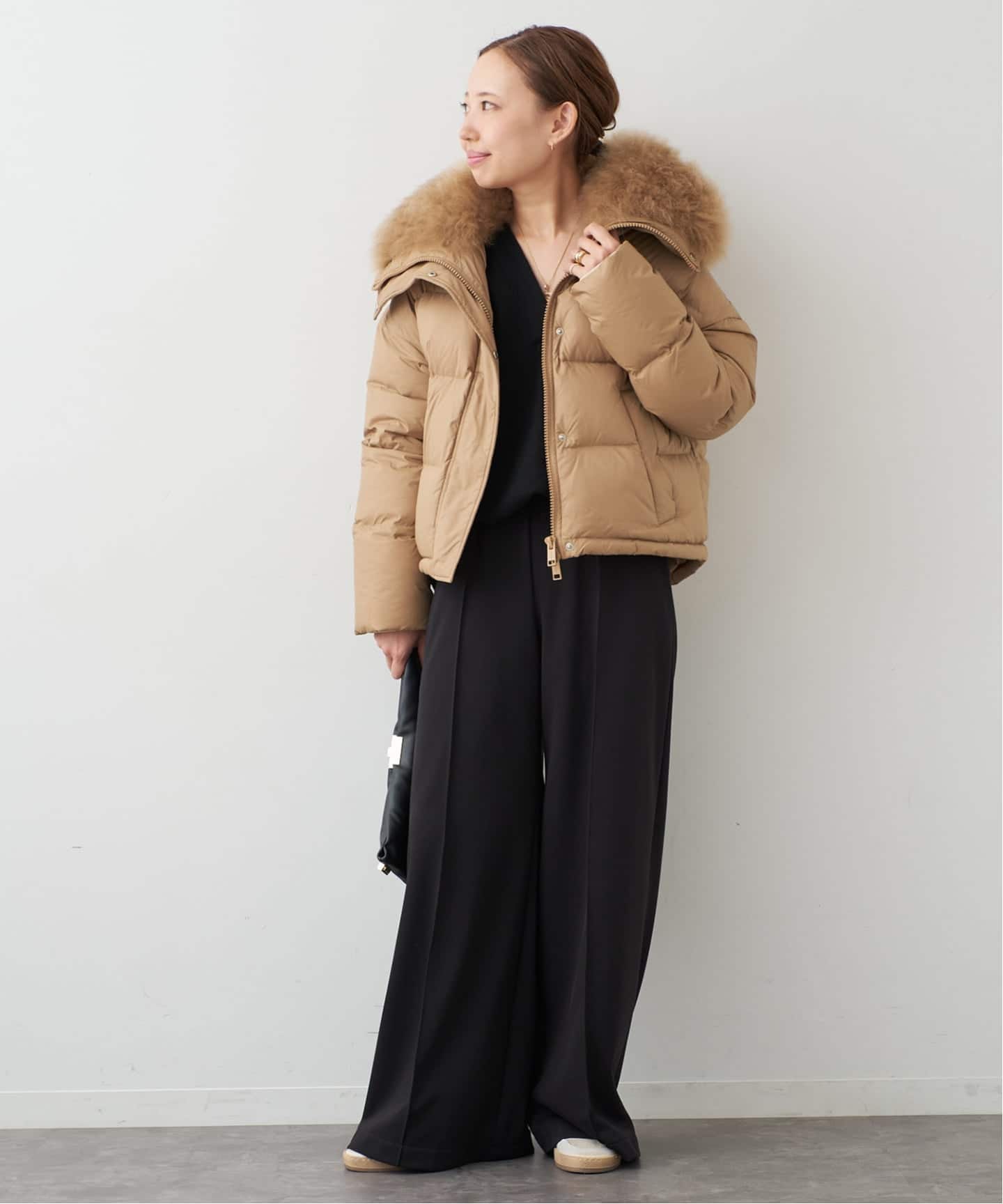 MUSE de deuxieme classe イヴサロモン　ダウンベスト 予約》【YVES SALOMON / イヴ サロモン】DOUDOUNE DOWN（ダウン