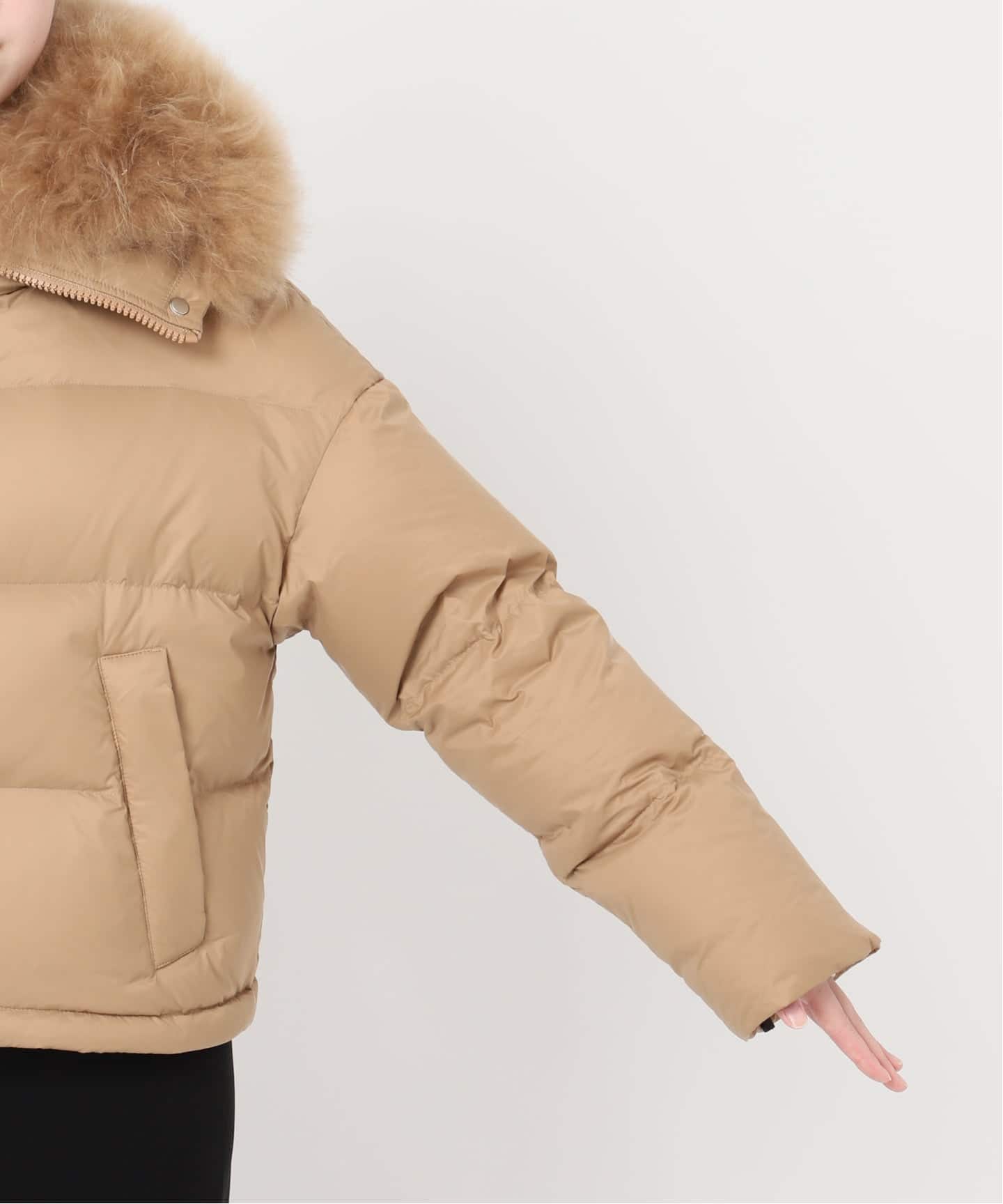 MUSE de deuxieme classe イヴサロモン　ダウンベスト 予約》【YVES SALOMON / イヴ サロモン】DOUDOUNE DOWN（ダウン