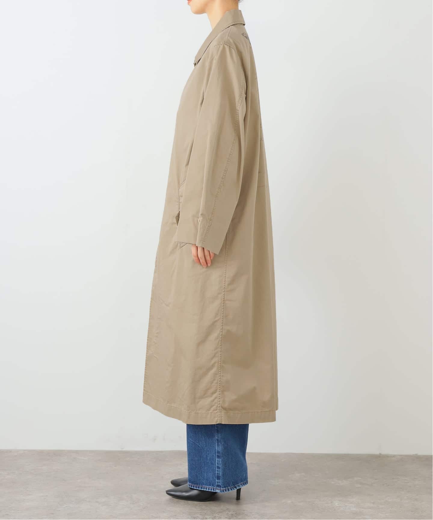 ジャケット・アウター MADISONBLUE GRAFFITI SHOP COAT MADISONBLUE GRAFFITI SHOP COAT（ステンカラーコート