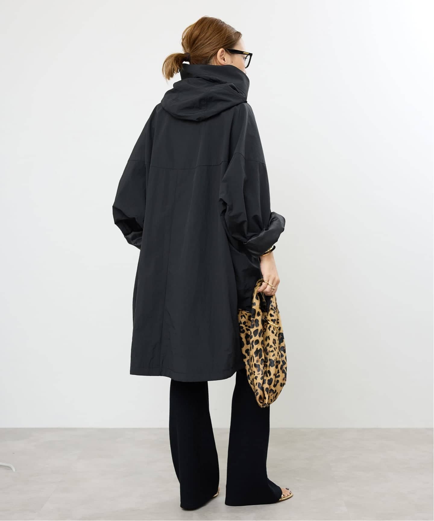 LIBERADD/リベラド】ZIP LONG BLOUSON（フードコート