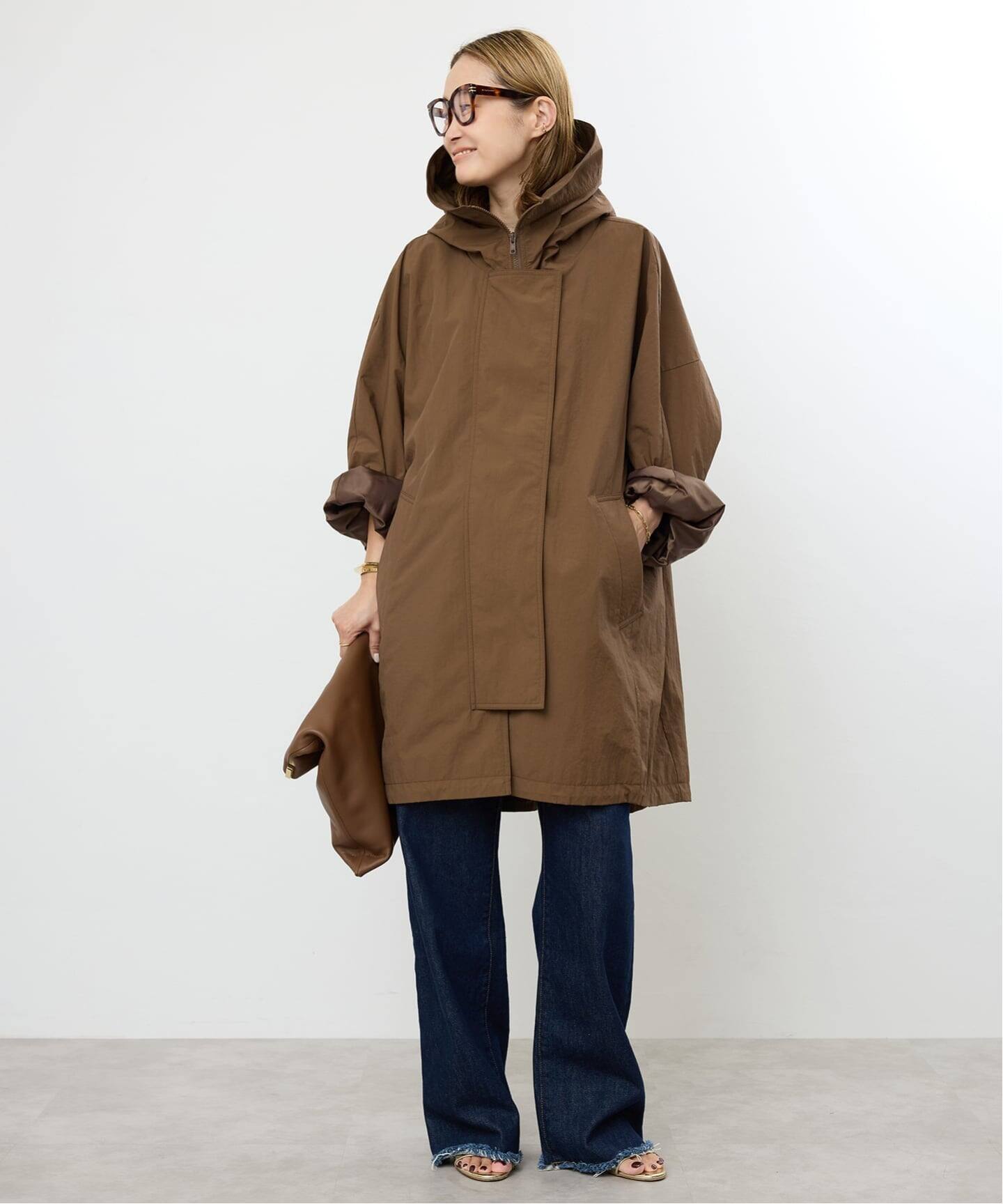 LIBERADD/リベラド】ZIP LONG BLOUSON（フードコート）｜Deuxieme 