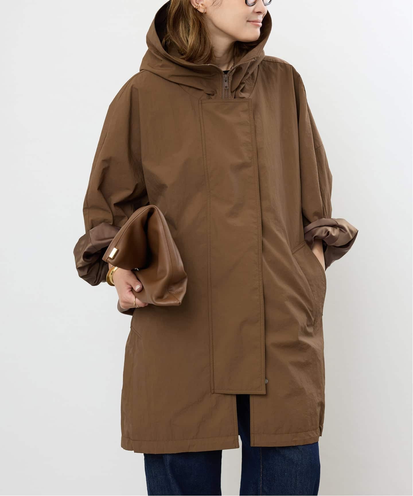 〈美品〉LIBERADD/リベラド HOODIE LONG ブルゾン Deuxieme Classe（ドゥーズィエムクラス）の「【LIBERADD