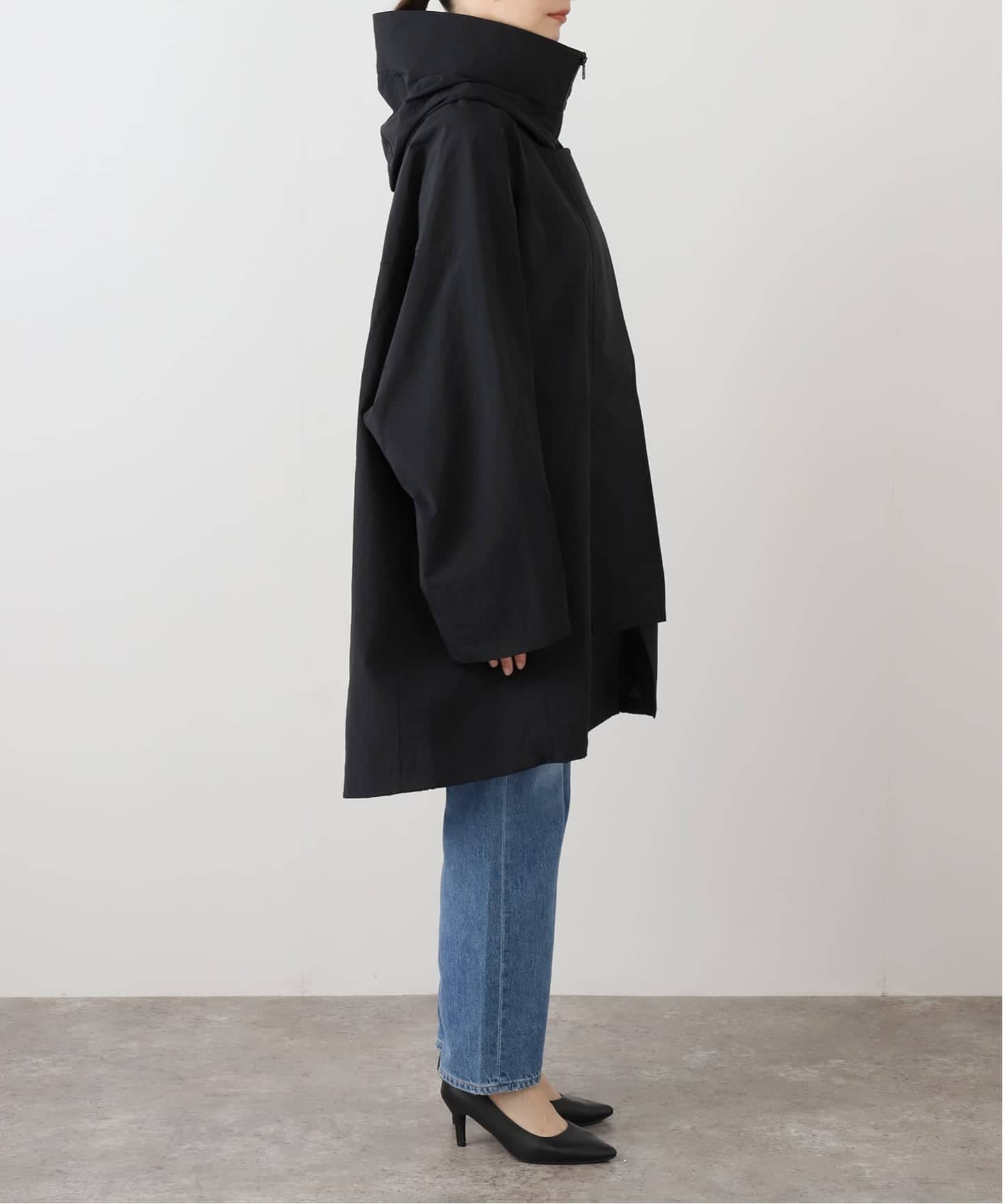 LIBERADD/リベラド】ZIP LONG BLOUSON（フードコート