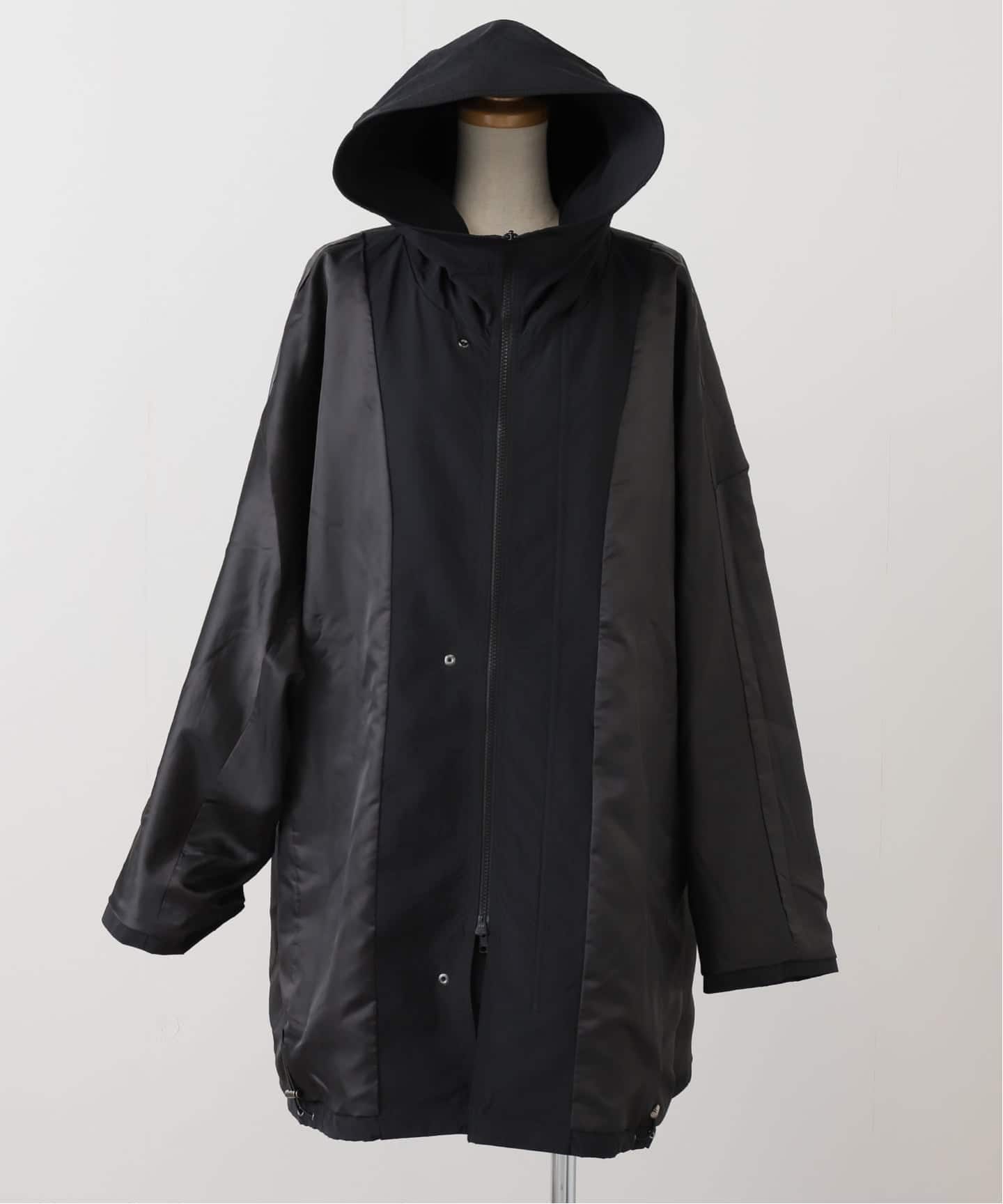 LIBERADD/リベラド】ZIP LONG BLOUSON（フードコート