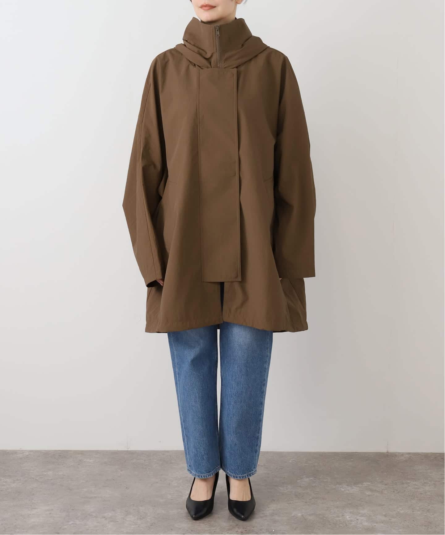 Deuxieme Classe LIBERAD リベラド フーディーブルゾン LIBERADD/リベラド】ZIP LONG BLOUSON（フードコート