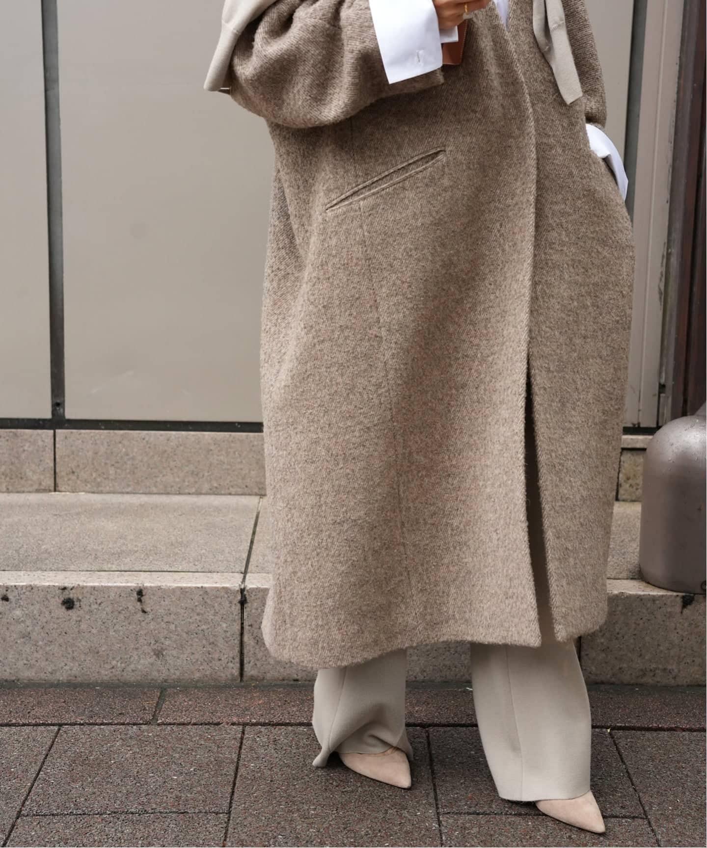 新品同様　ドゥーズィエムクラス wool over coat Deuxieme Classe（ドゥーズィエムクラス）の「*Wool over コート