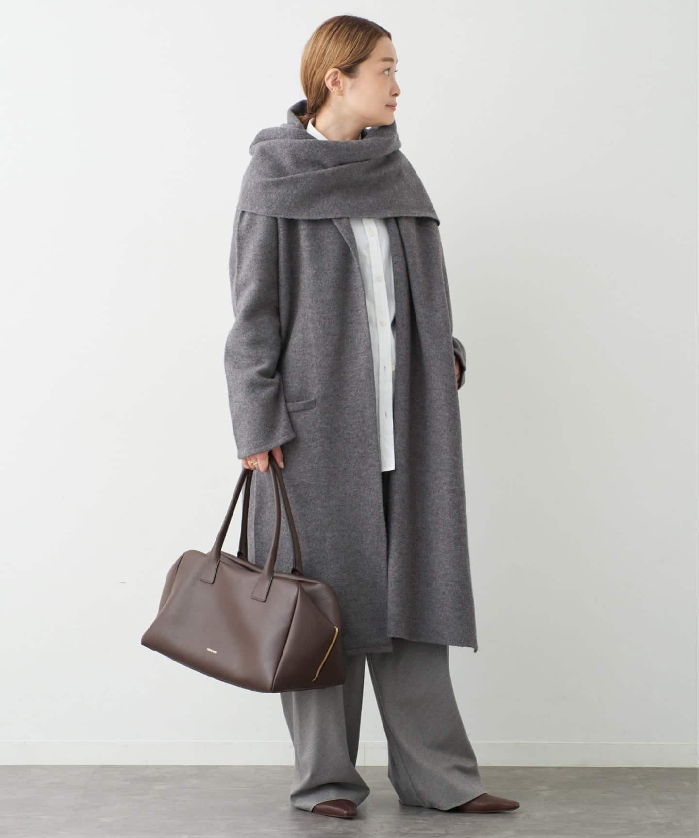 MARIA MCMANUS/マリアマクマナス】Cloak Sweater Coat（ノーカラー