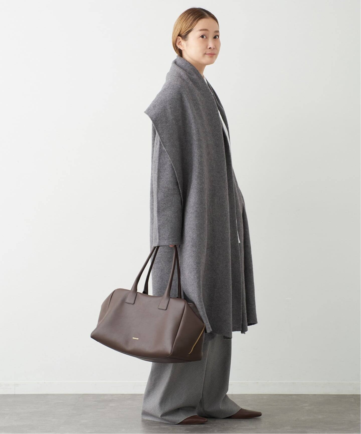 MARIA MCMANUS/マリアマクマナス】Cloak Sweater Coat（ノーカラー