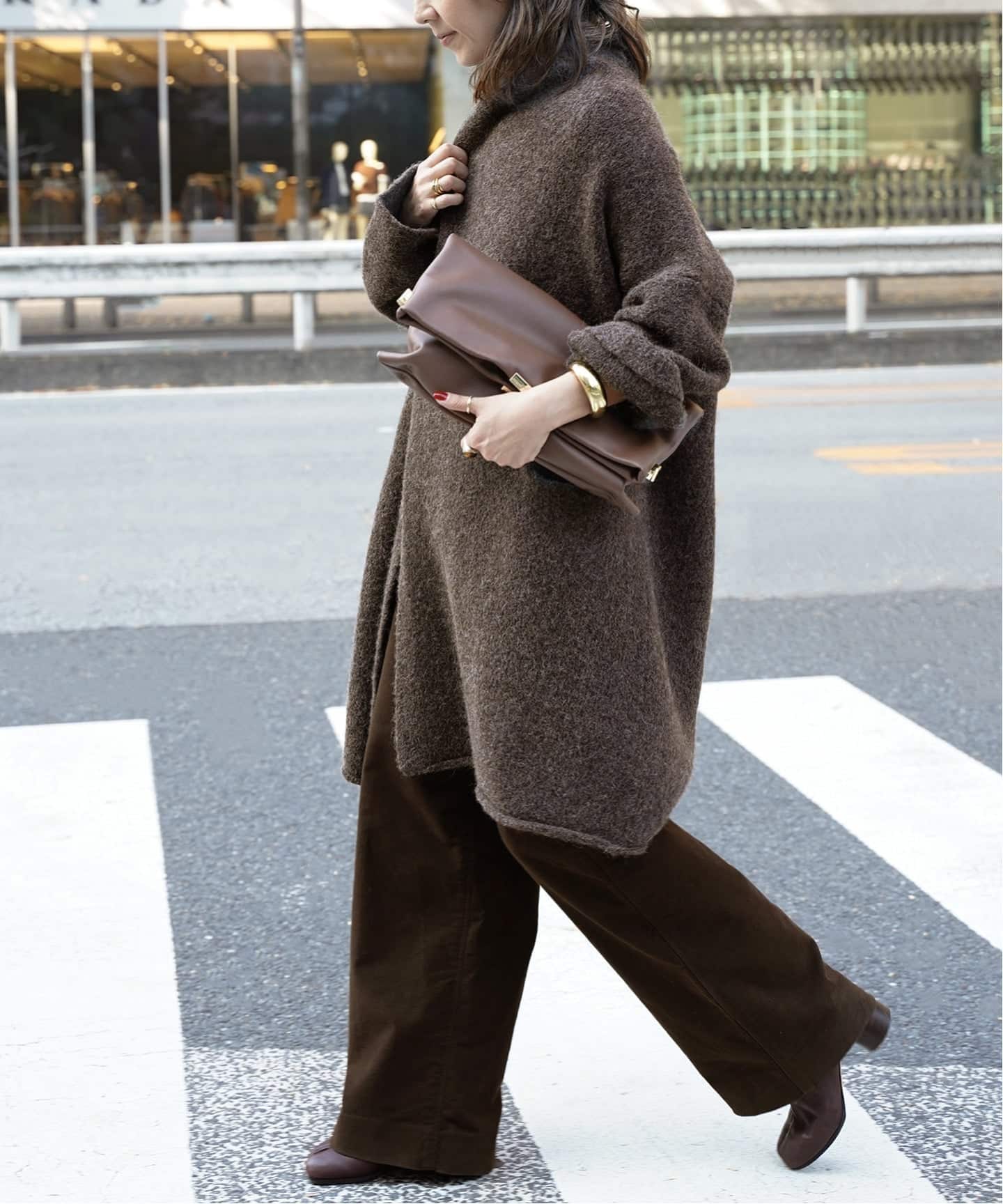 LAUREN MANOOGIAN/ローレン マヌージアン】CAPOTE COAT（カーディガン