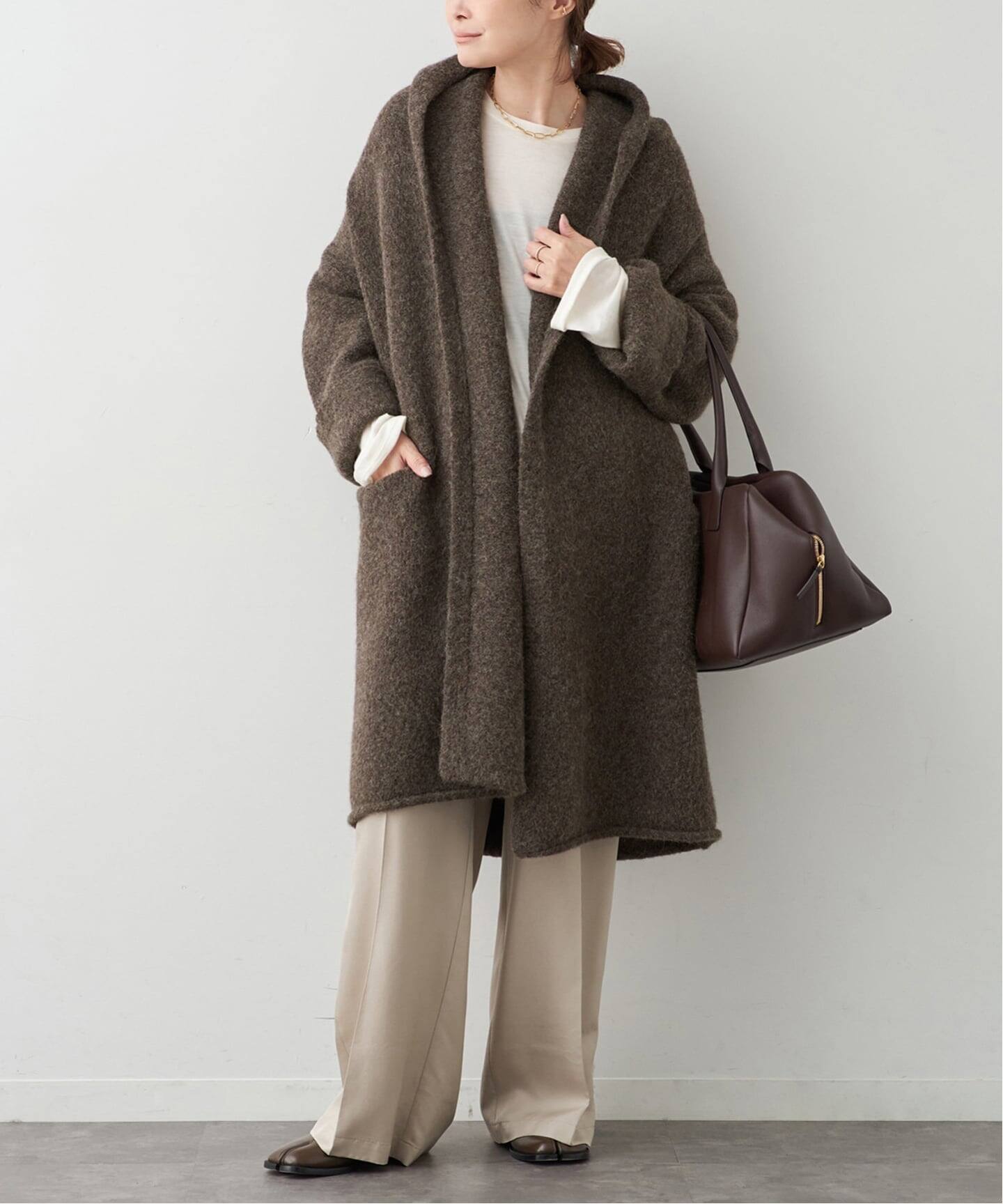 LAUREN MANOOGIAN/ローレン マヌージアン】CAPOTE COAT（カーディガン