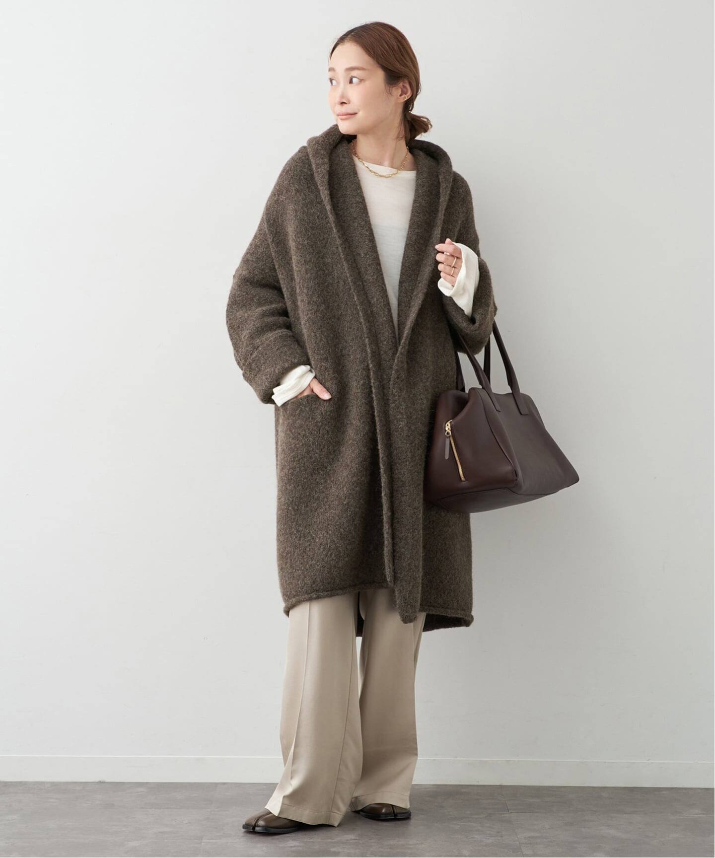 LAUREN MANOOGIAN/ローレン マヌージアン】CAPOTE COAT（カーディガン