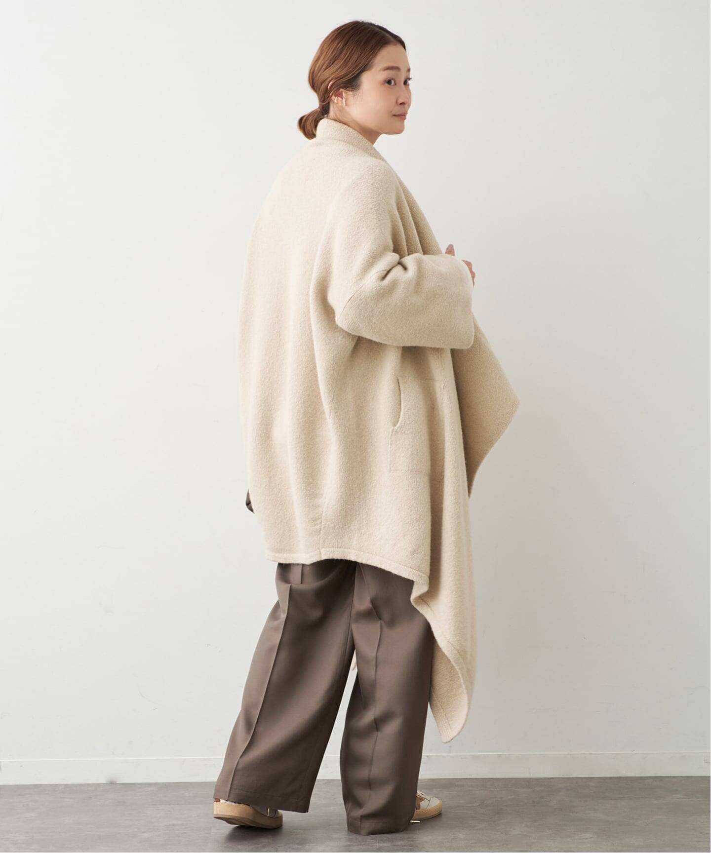 23AW ドゥーズィエムクラス　ローレンマヌージアン　ショールカーディガン 20210916104001293.jpg