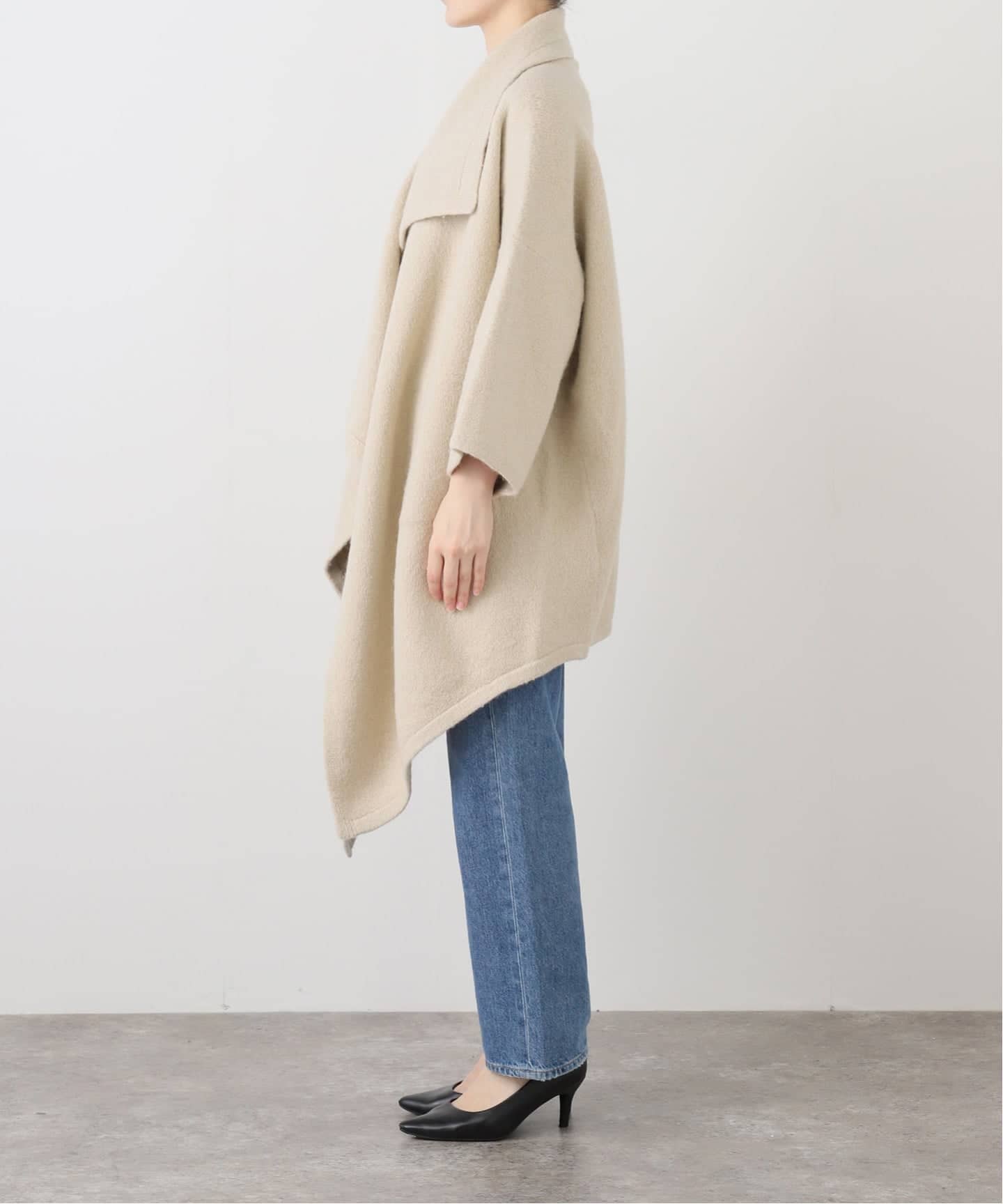 LAUREN MANOOGIAN/ローレン マヌージアン】DRAPE MANTLE（カーディガン