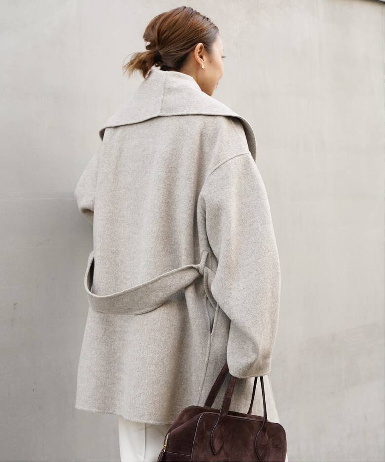 ALMA ROSA/アルマ ローザ】SHAWL COLLAR COAT（その他ブルゾン 