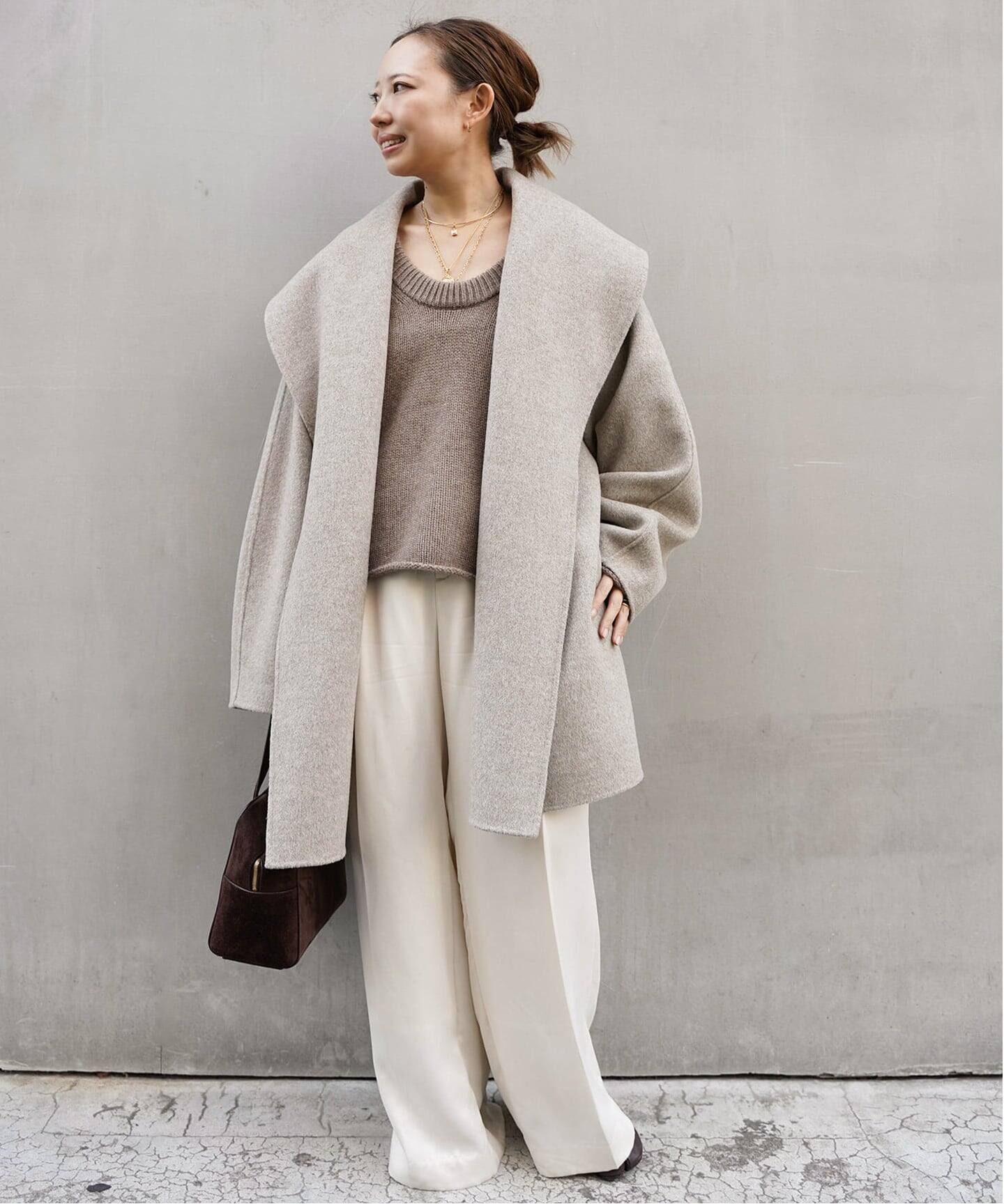 ALMA ROSA/アルマ ローザ】SHAWL COLLAR COAT（その他ブルゾン