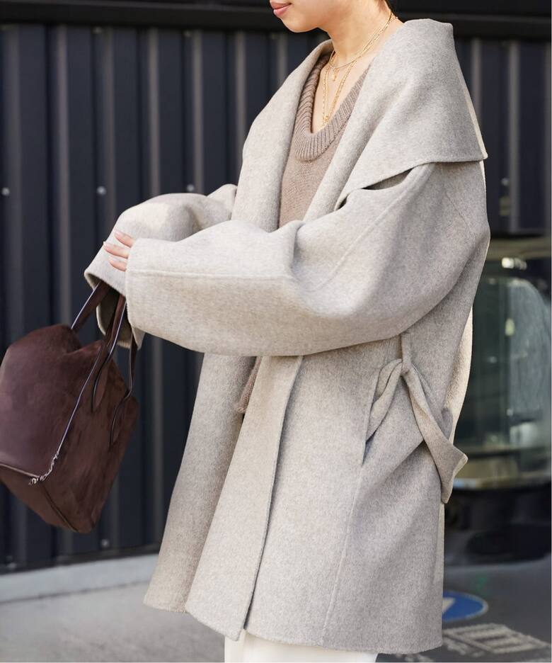 ALMA ROSA/アルマ ローザ】SHAWL COLLAR COAT（その他ブルゾン 