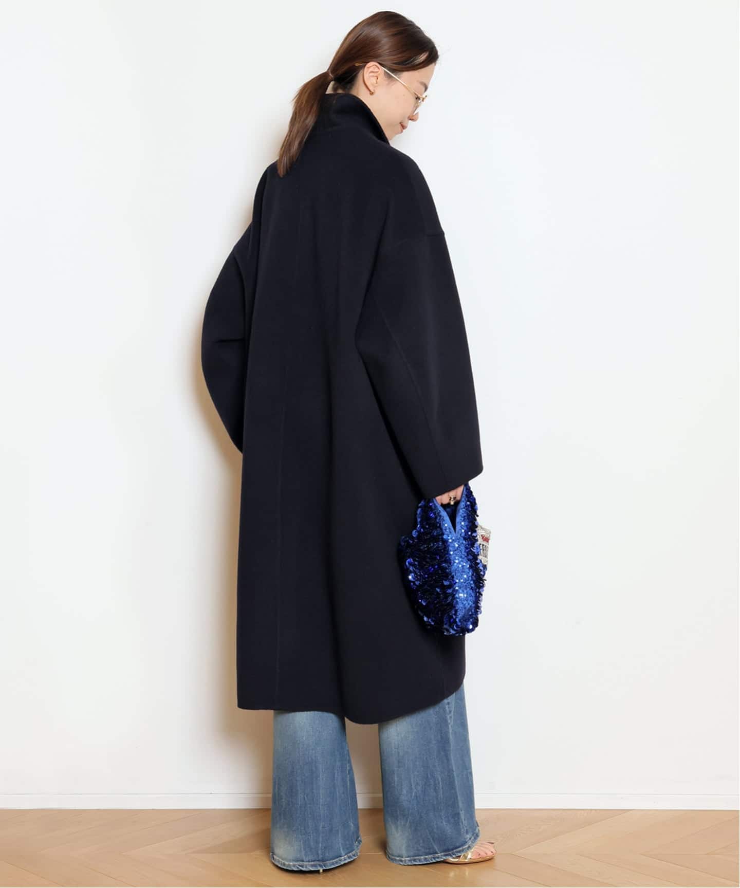 ウールアンゴラ リバーコート（チェスターコート）｜MUSE de Deuxieme