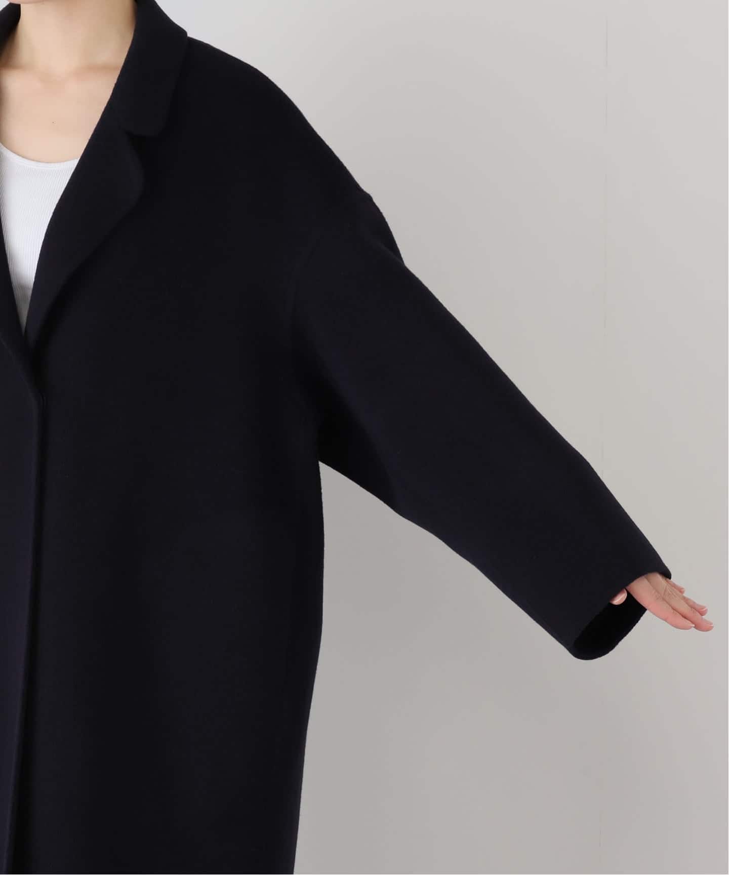 ウールアンゴラ リバーコート（チェスターコート）｜MUSE de Deuxieme