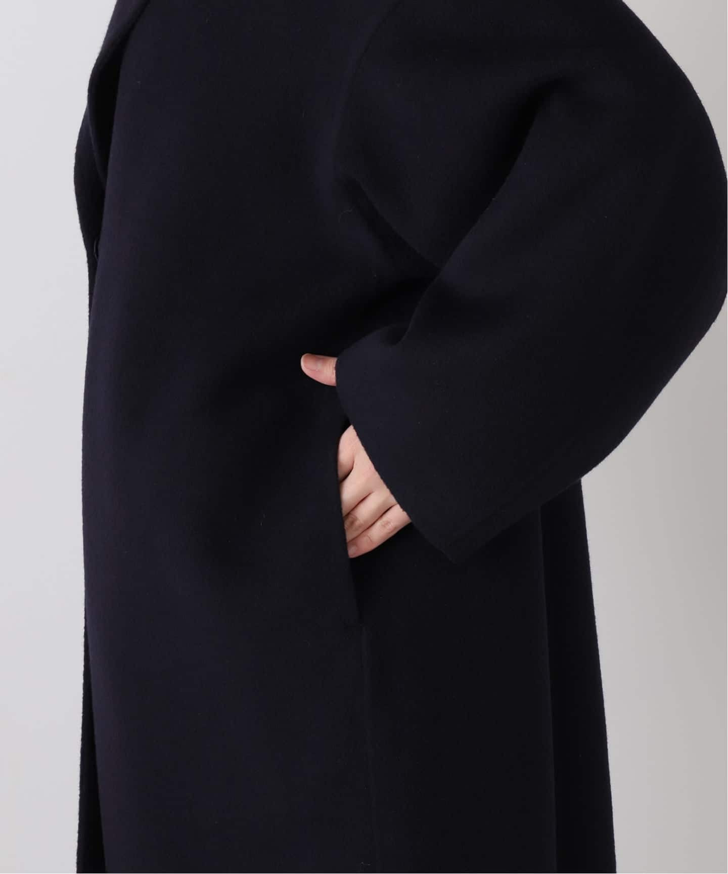 ウールアンゴラ リバーコート（チェスターコート）｜MUSE de Deuxieme