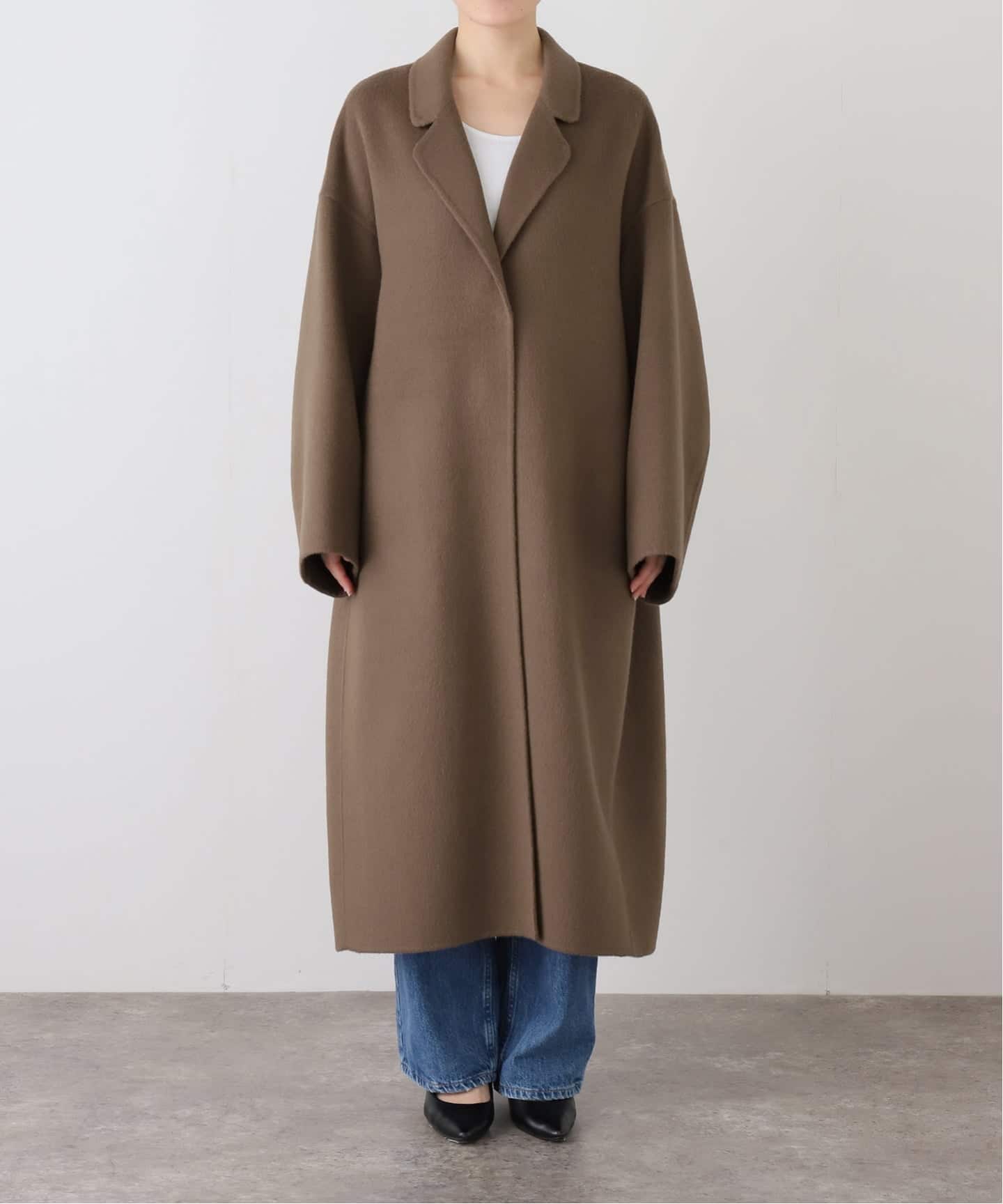 ウールアンゴラ リバーコート（チェスターコート）｜MUSE de Deuxieme