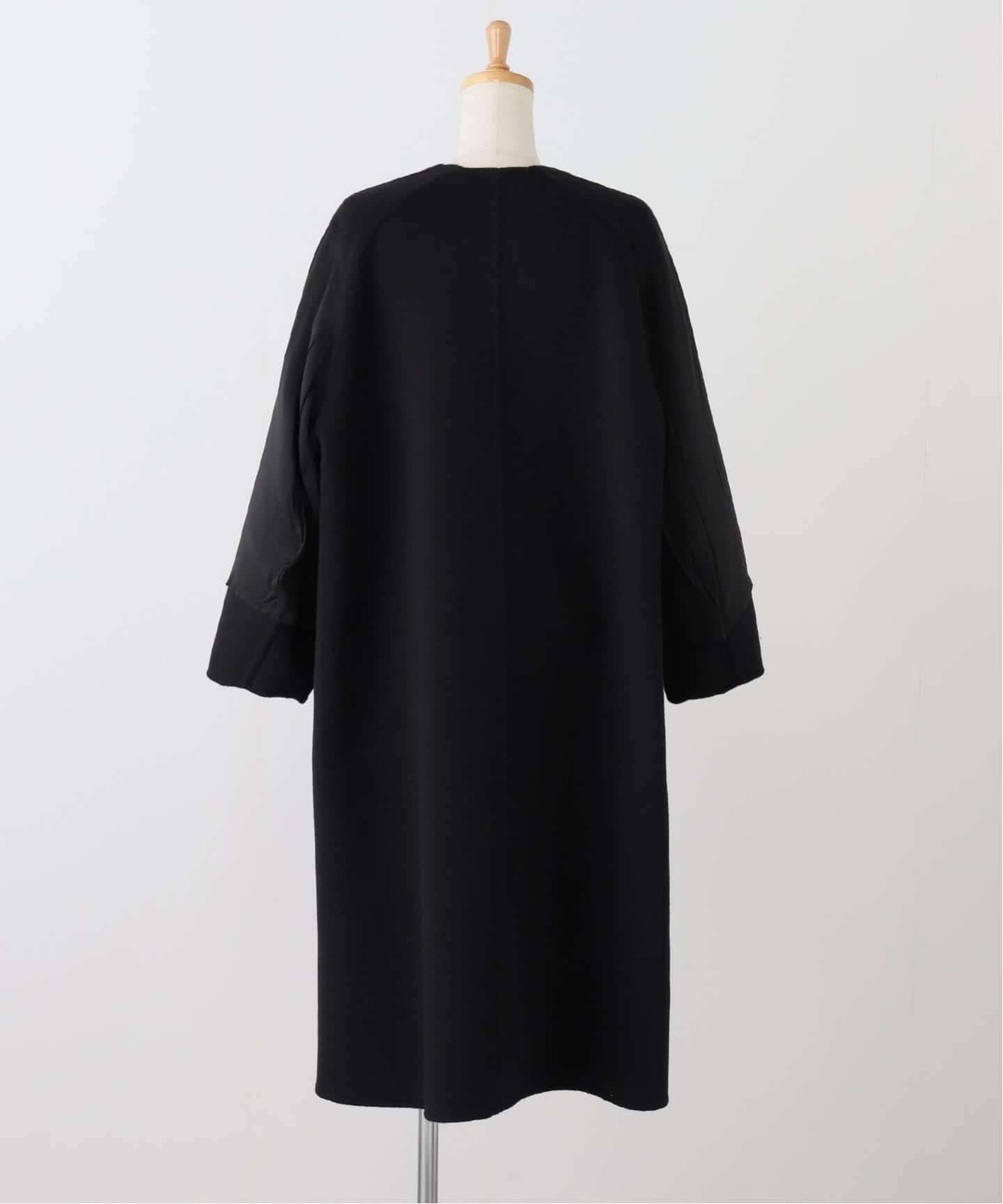 ウールアンゴラ ノーカラーコート（ノーカラーコート）｜MUSE de