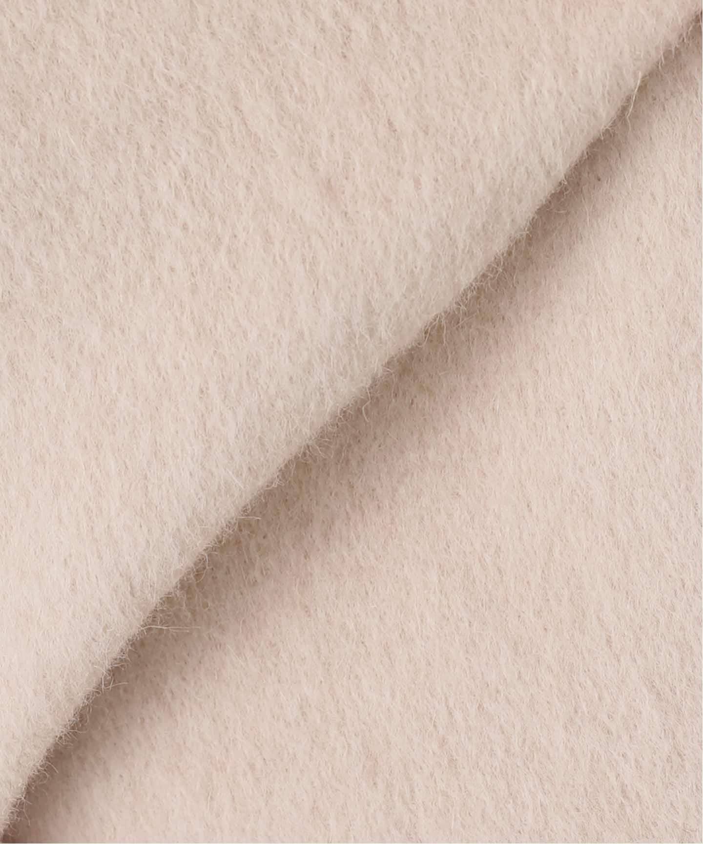 ウールアンゴラ ノーカラーコート（ノーカラーコート）｜MUSE de