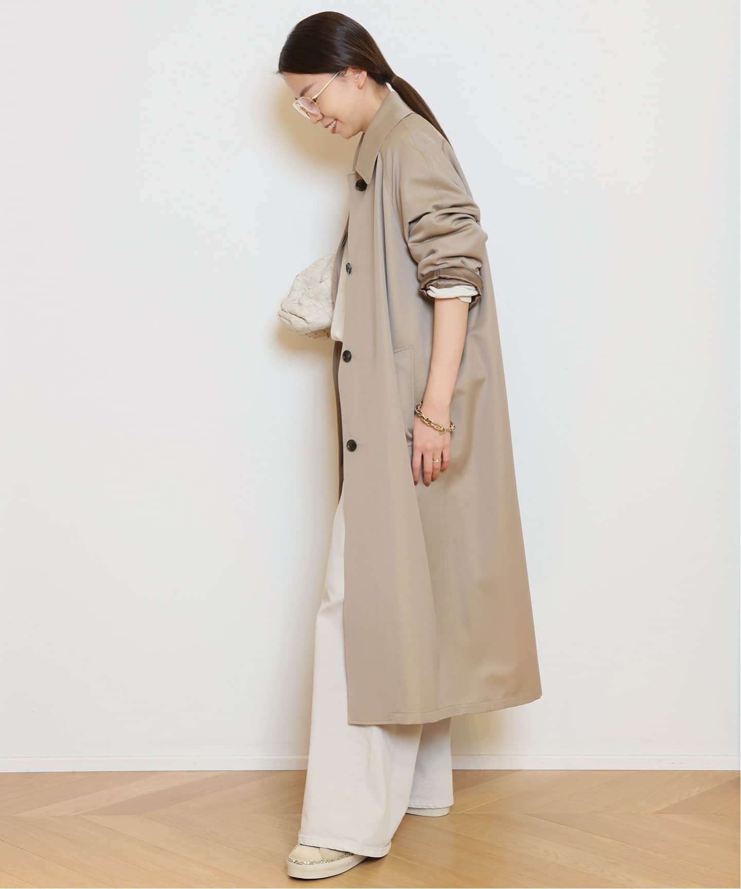 Trench coat with fur（トレンチコート）｜TOGA VIRILIS（トーガ