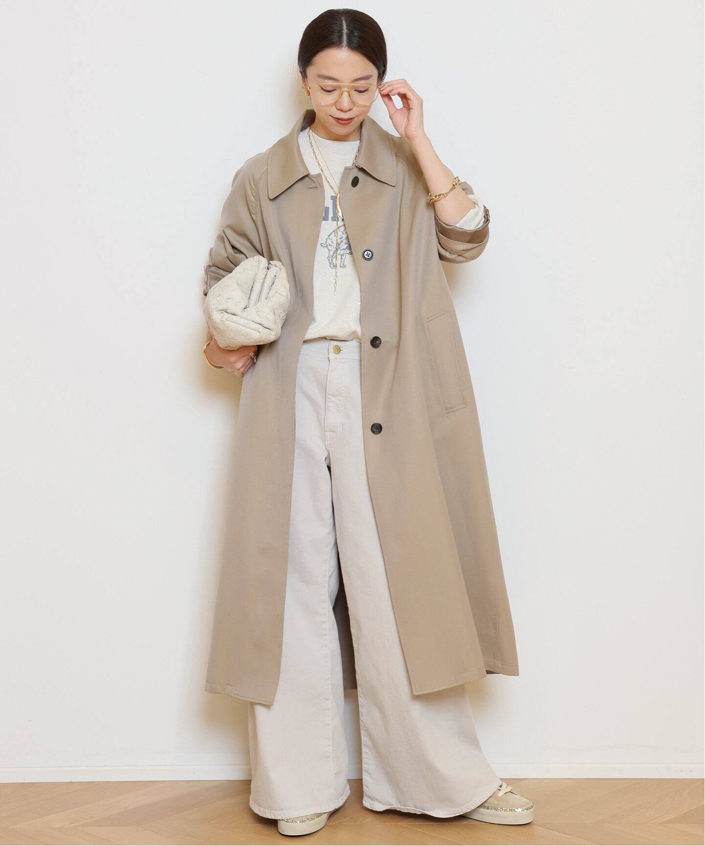 WOOLSILK GABA トレンチコート（トレンチコート）｜MUSE de Deuxieme  