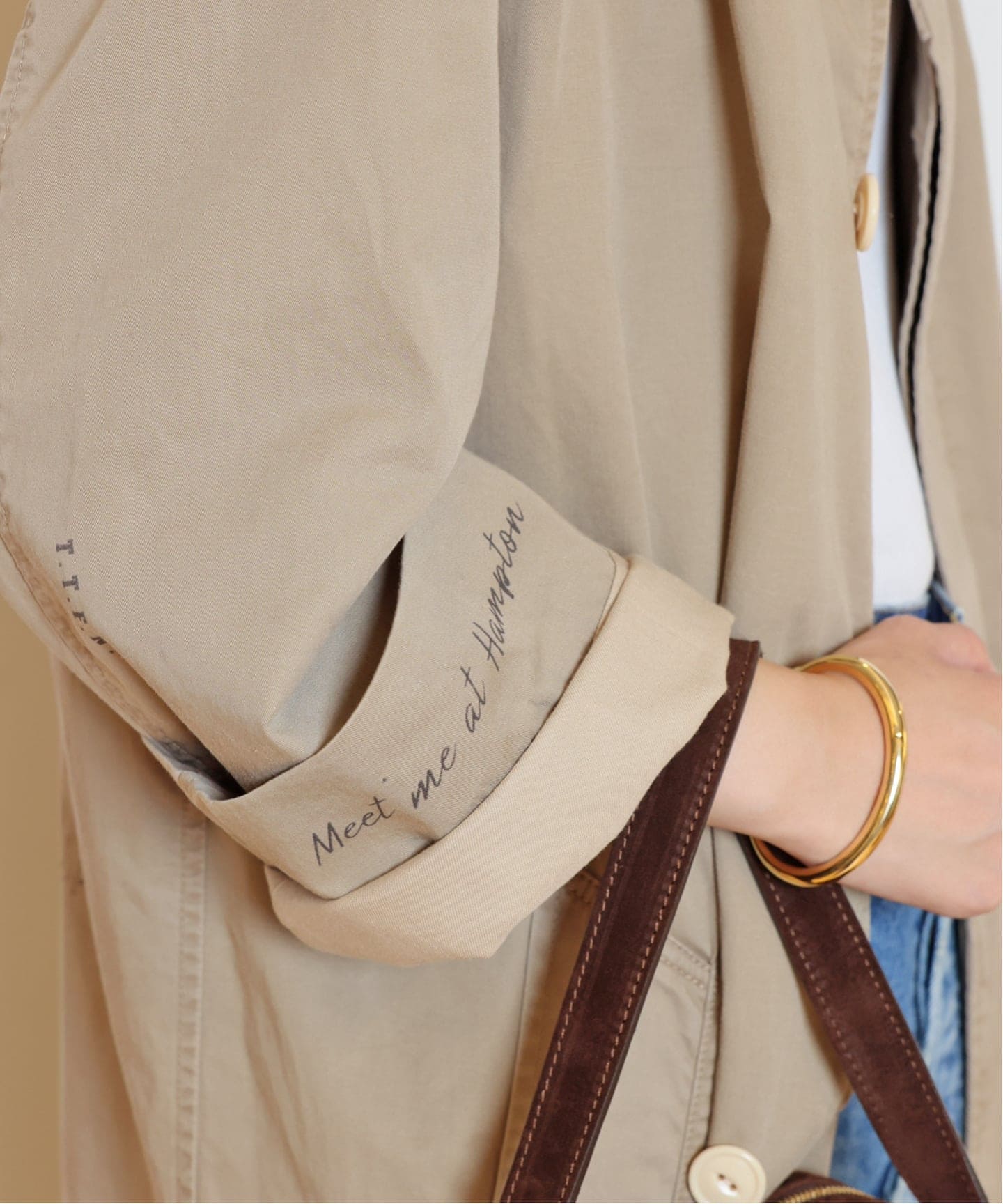 MADISONBLUE/マディソンブルー】GRAFFITI SHOP コート（トレンチコート