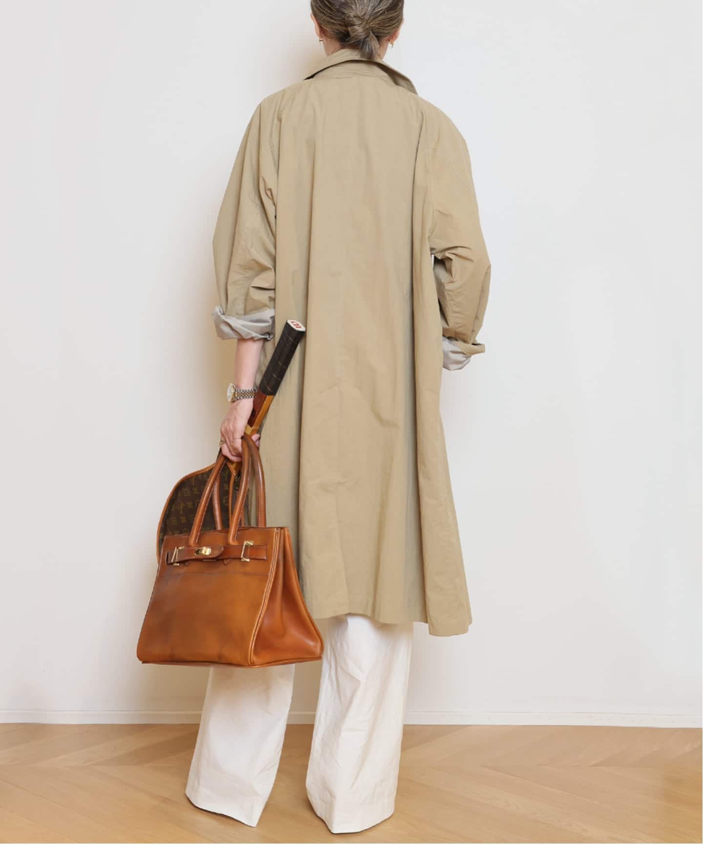 【美品】MUSE de Deuxieme Classe ベージュ トレンチコート Essential トレンチコート（トレンチコート）｜MUSE de Deuxieme