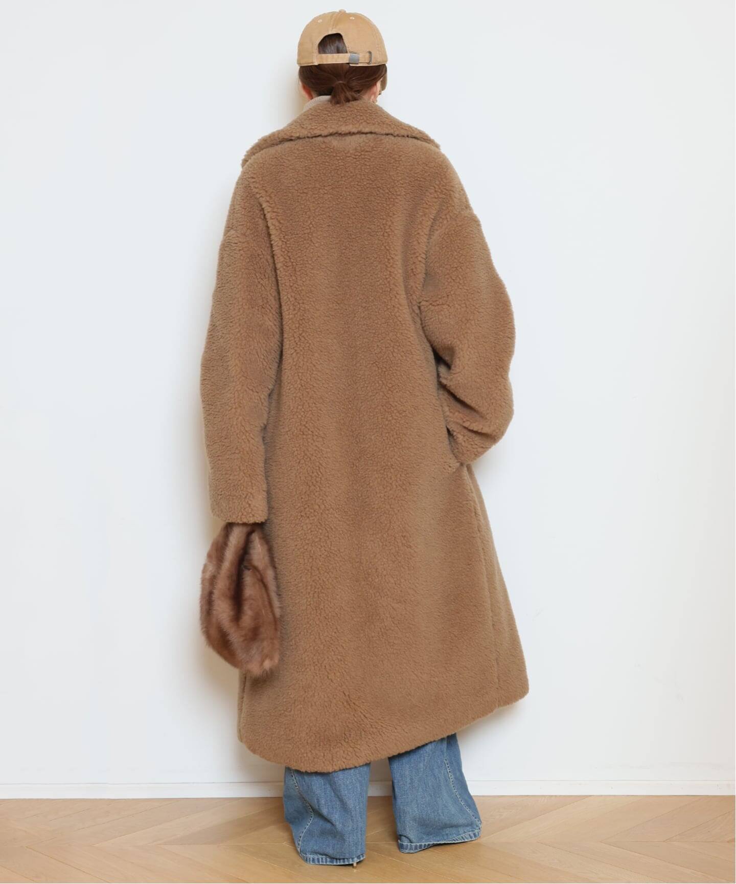 SEVEN ROOMS/セブンルームス】CAMEL/W コート（ボア・フリース）｜MUSE