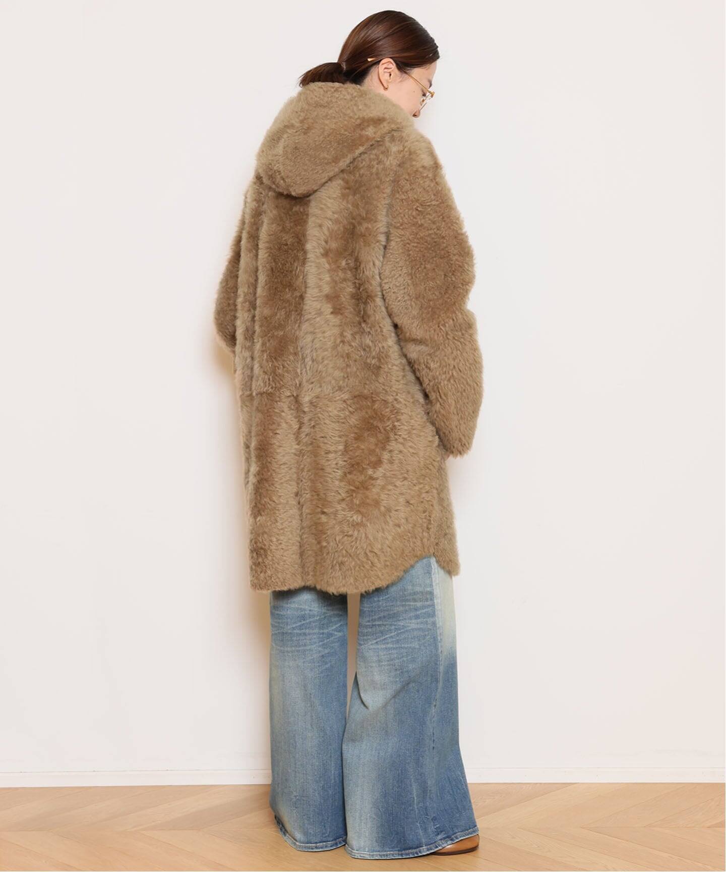 MEN'S TENORAS ムートンコートトロける肌触り 定価250万円 UTZON/ウットソン】MOUTON TEDDY コート（ムートンコート）｜MUSE de