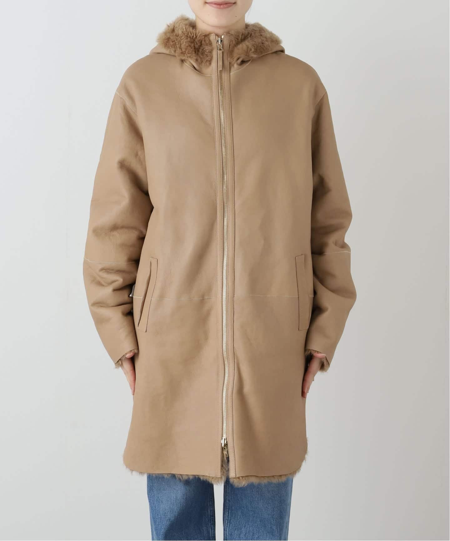 ムートンコート teddy mouton coat UTZON/ウットソン】MOUTON TEDDY コート（ムートンコート）｜MUSE de