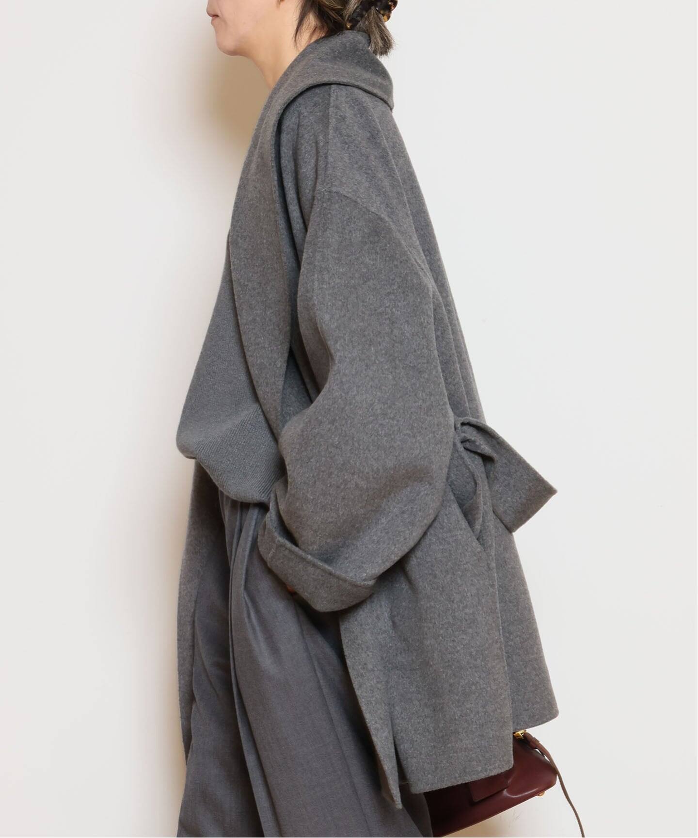ALMA ROSA/アルマ ローザ】SHAWL COLLAR SHORT コート（その他ブルゾン 