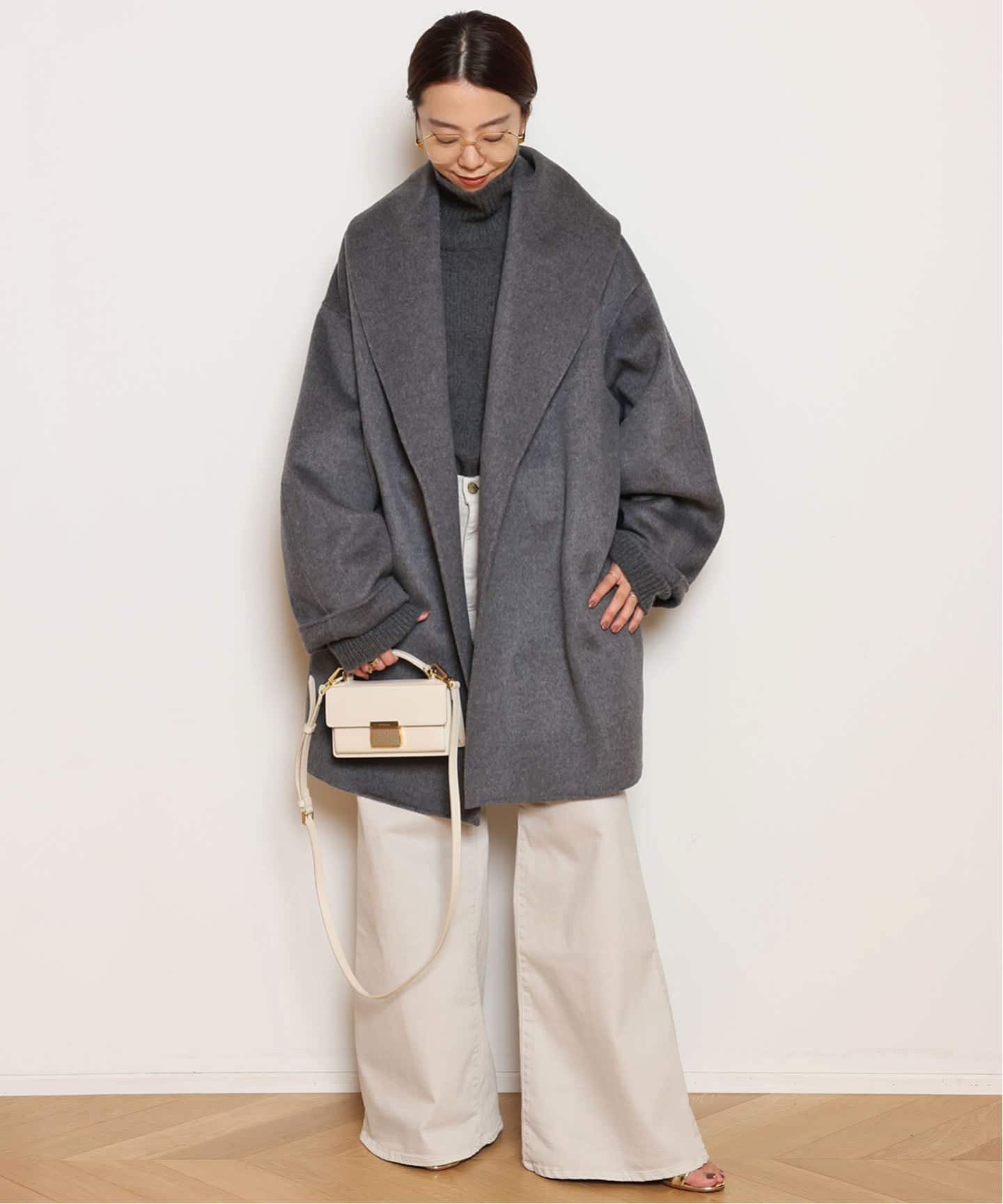 新品同様 ALMA ROSA アルマ ローザ ショールカラー コート 楽天市場】ALMA ROSA アルマローザ 19AW SHAWL COLLAR COAT ショール