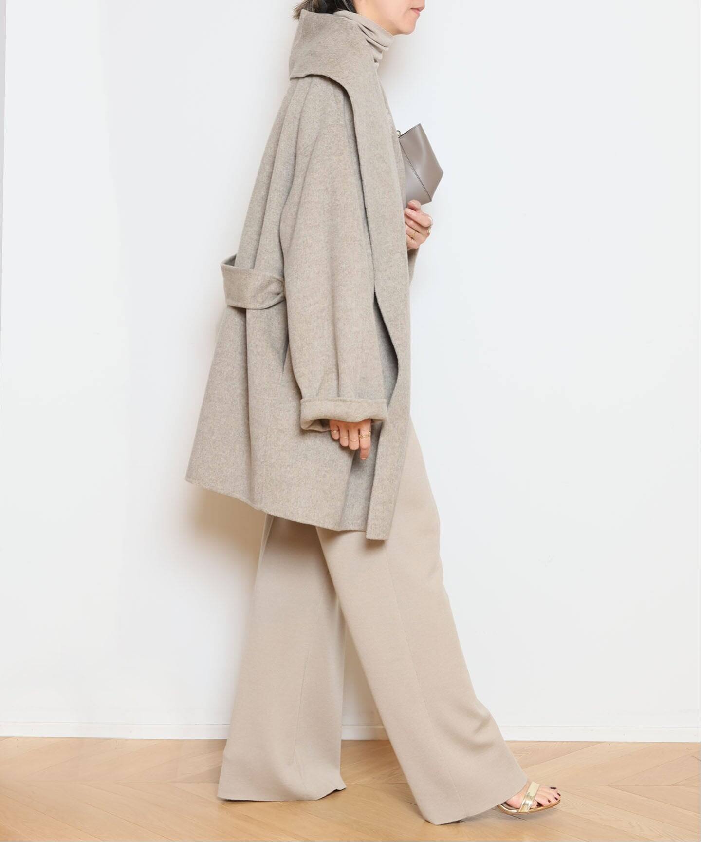 ALMA ROSA/アルマ ローザ】SHAWL COLLAR SHORT コート（その他