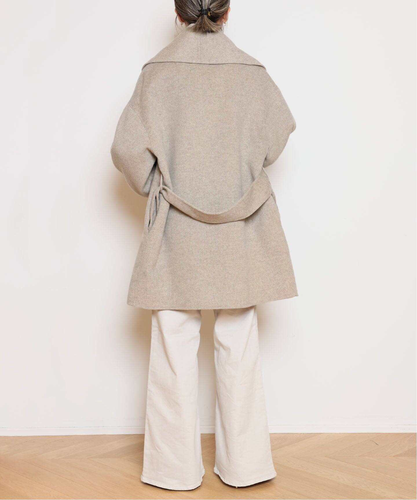 ドゥーズィエムクラス　ALMA ROSA 今期コート　新品未使用　タグ付き ALMA ROSA/アルマ ローザ】SHAWL COLLAR SHORT コート（その他