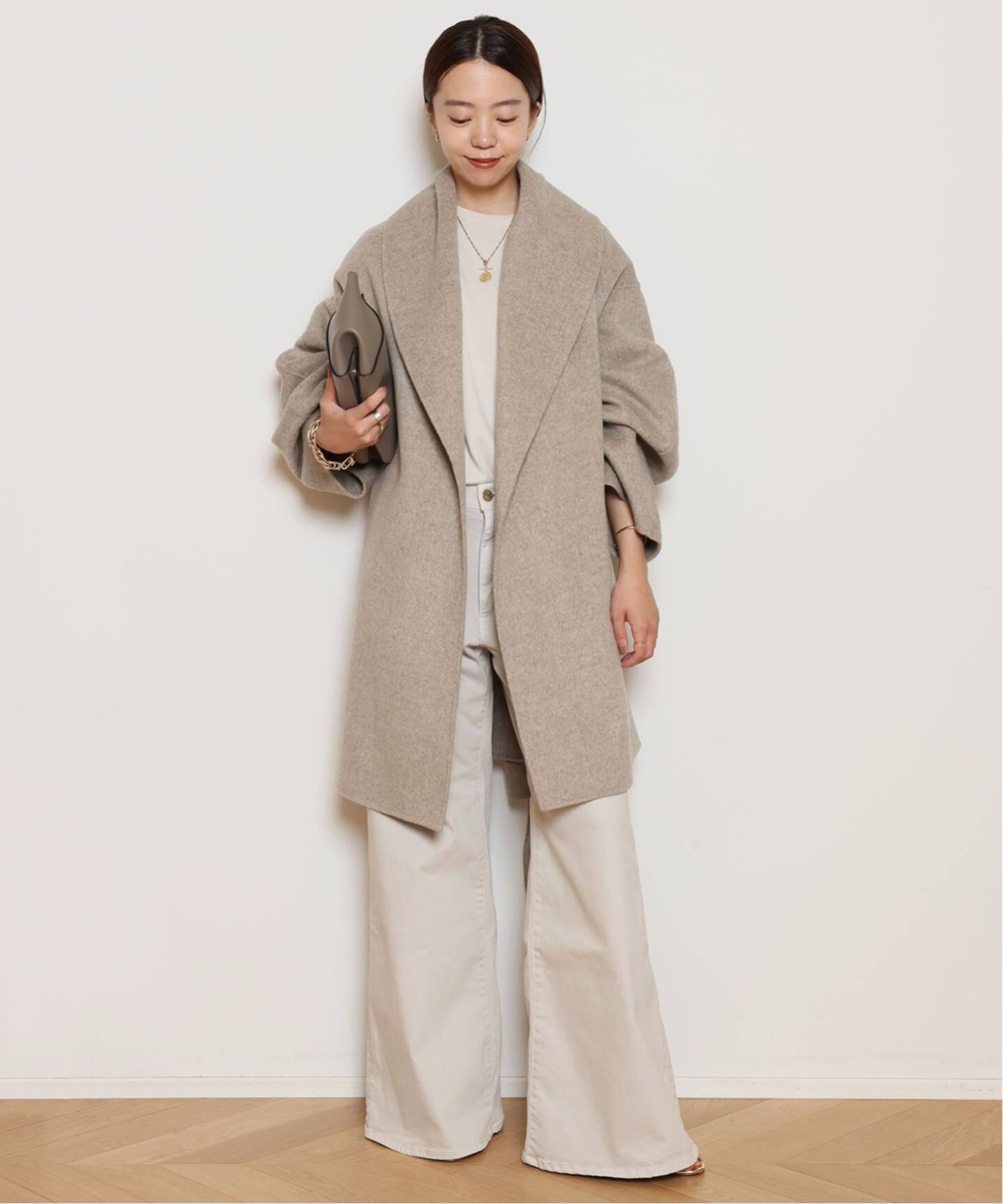 ALMA ROSA/アルマ ローザ】SHAWL COLLAR SHORT コート（その他ブルゾン 