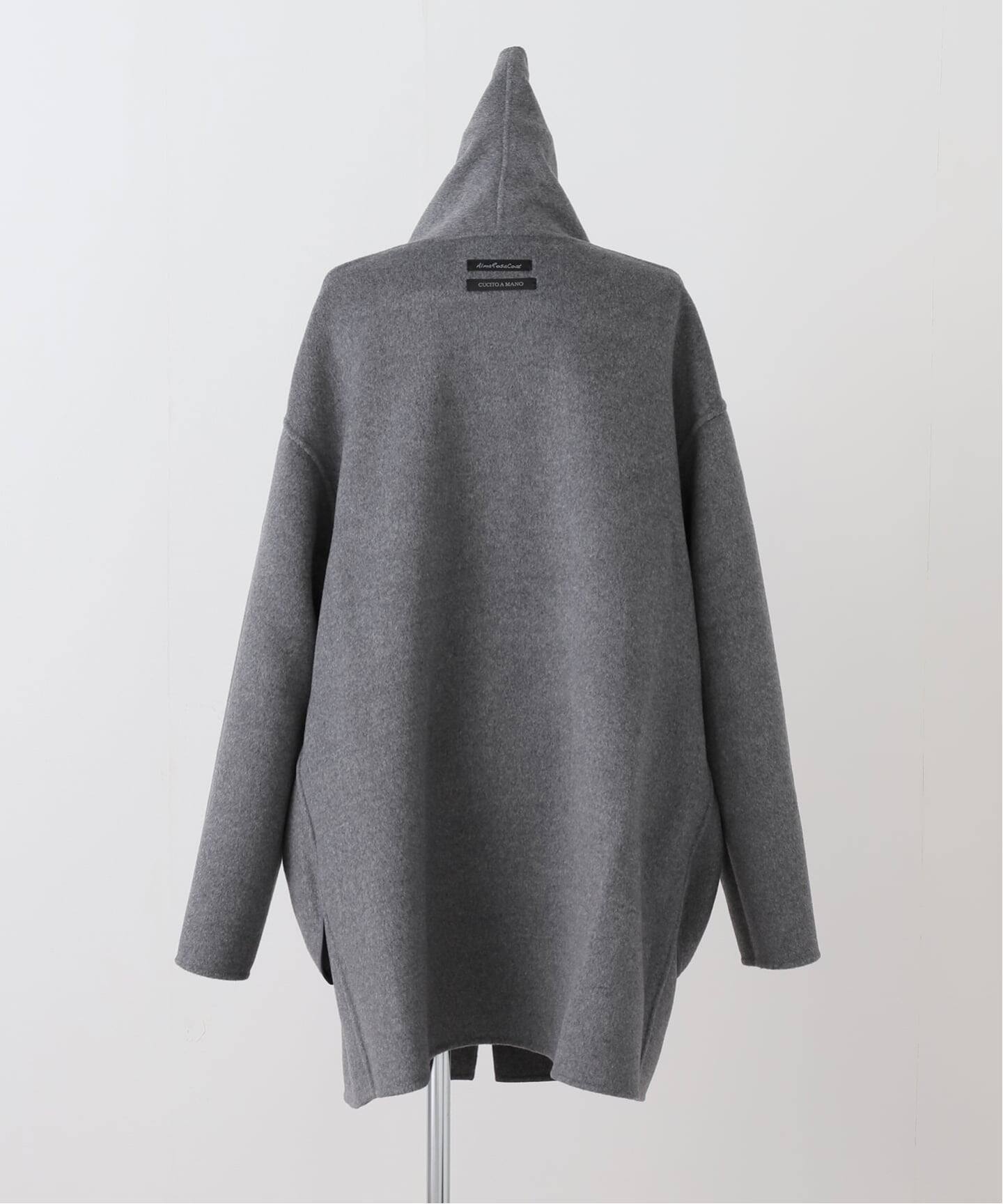 新品同様 ALMA ROSA アルマ ローザ ショールカラー コート ALMA ROSA/アルマ ローザ】SHAWL COLLAR SHORT コート（その他