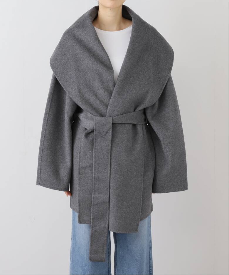 ALMA ROSA/アルマ ローザ】SHAWL COLLAR SHORT コート（その他ブルゾン 