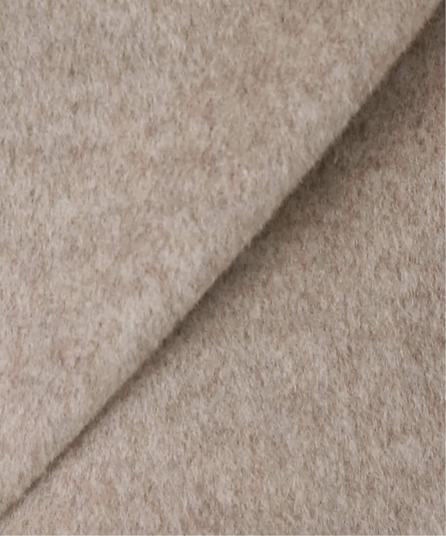 10月中旬まで　Alma Rosa ノーカラーコート ミンクファー アルマローザ 10月中旬まで Alma Rosa ノーカラーコート ミンクファー