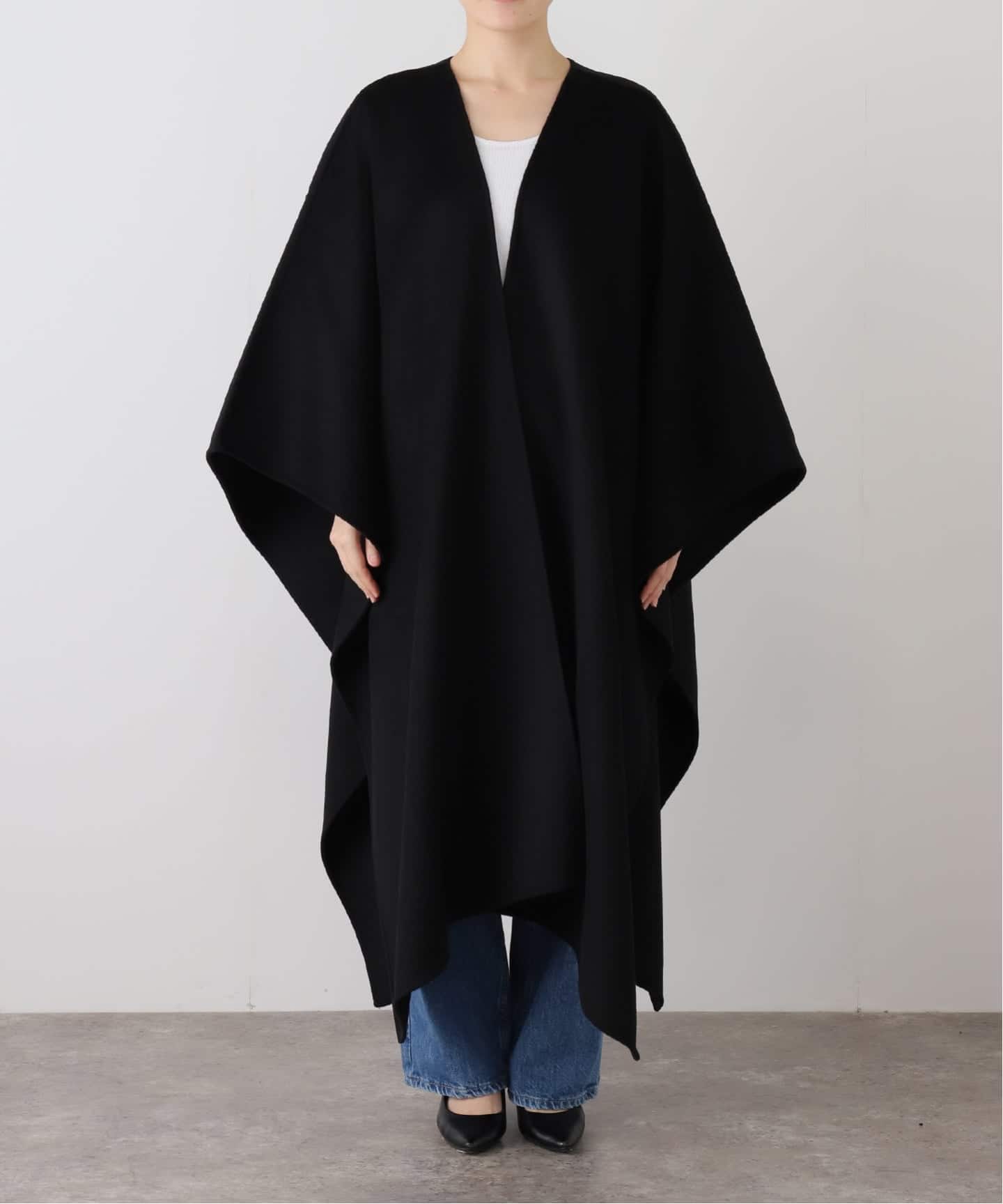 LA COLLECTION/ラ コレクション】PONCHO コート（その他ブルゾン