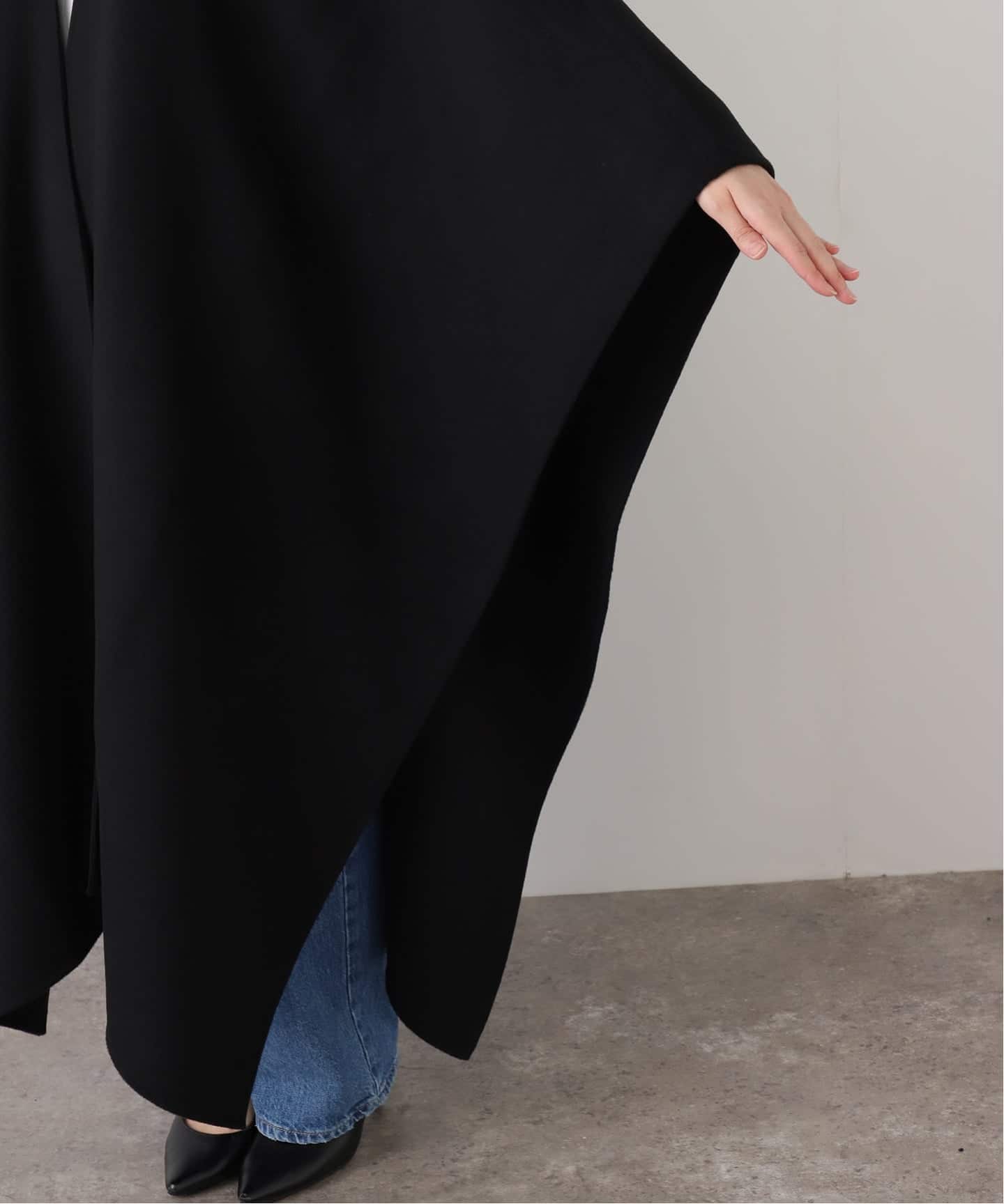 LA COLLECTION/ラ コレクション】PONCHO コート（その他ブルゾン