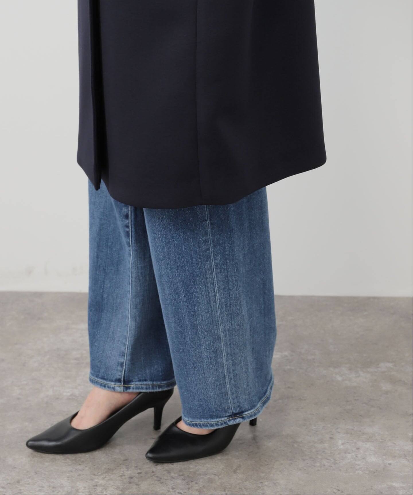L'Appartement W Face Coat ネイビー アパルトモンコート L´Appartement W Face Coat ネイビー アパルトモンコート