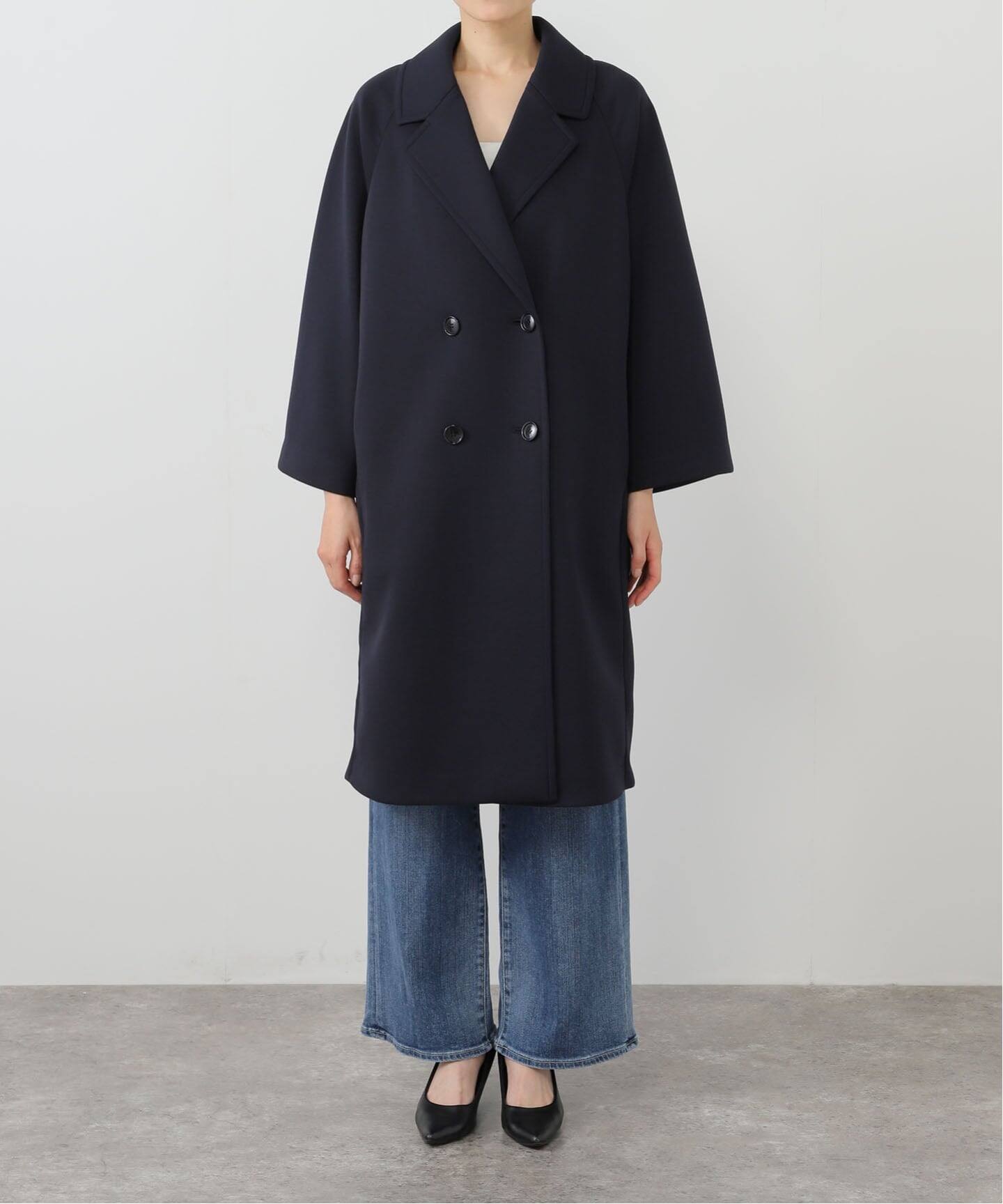LONG W COAT（その他ブルゾン／アウター）｜L